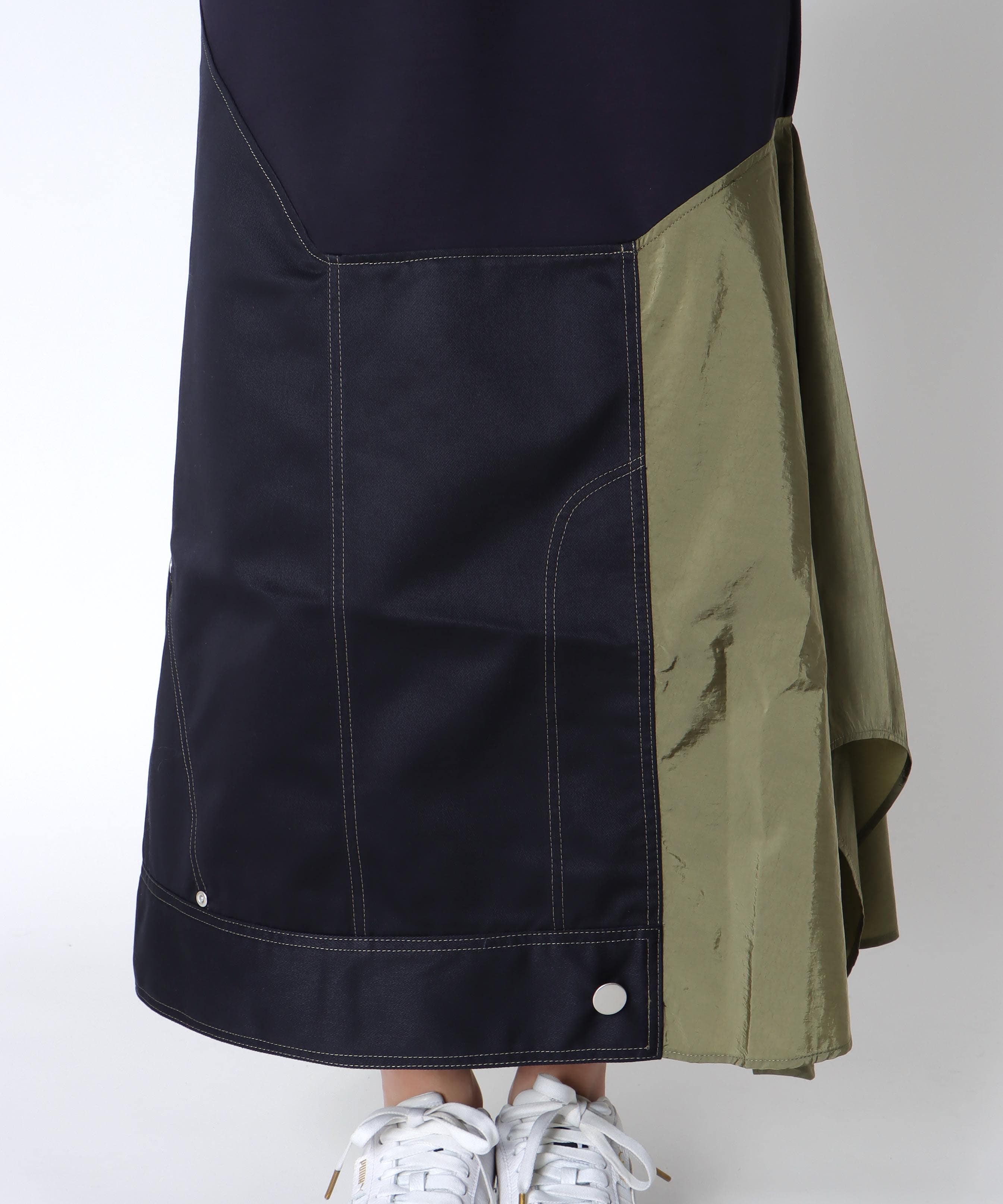 【MARECHAL TERRE 】ドッキングデザインスカート