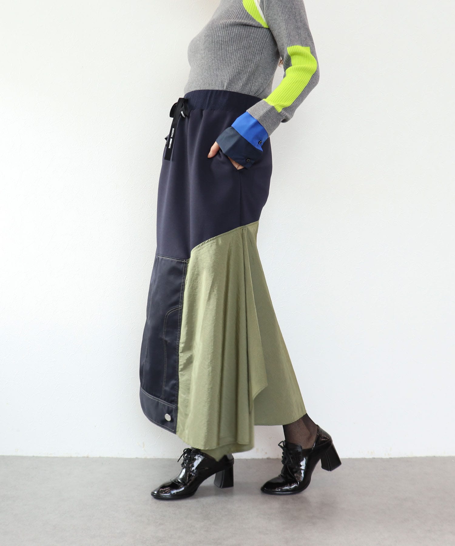 【MARECHAL TERRE 】ドッキングデザインスカート
