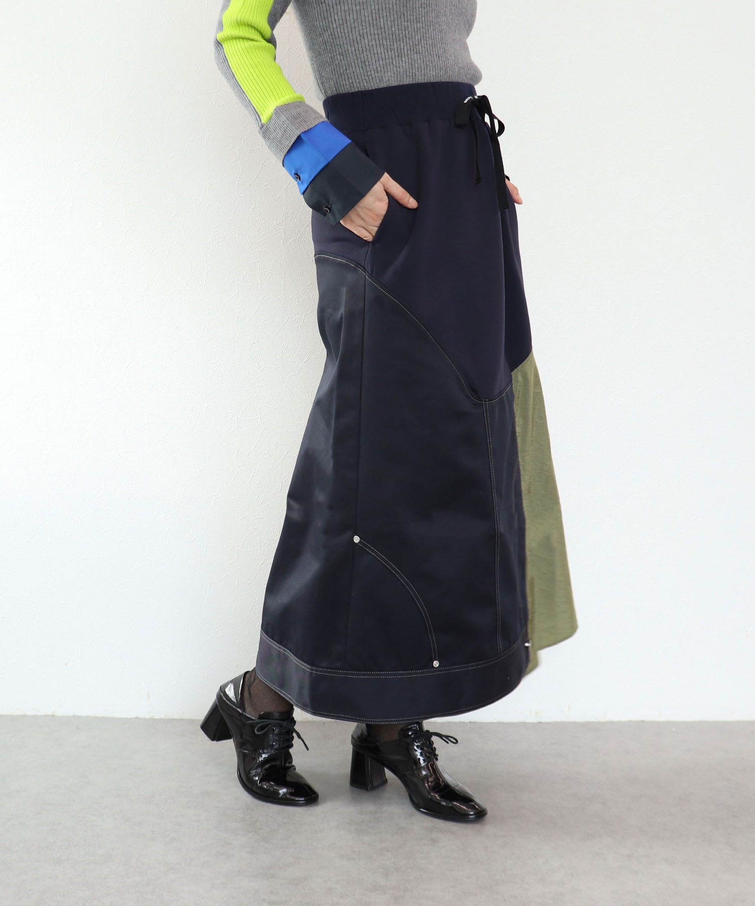 【MARECHAL TERRE 】ドッキングデザインスカート