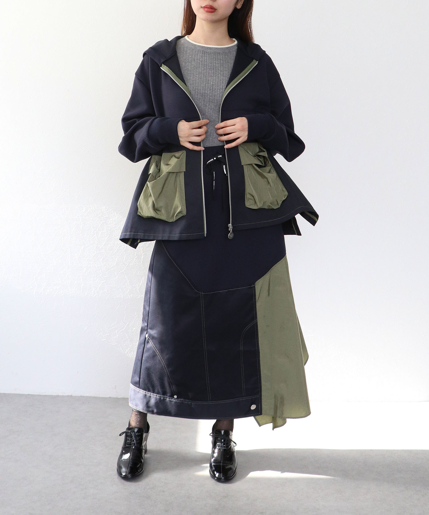 【MARECHAL TERRE 】ドッキングデザインスカート