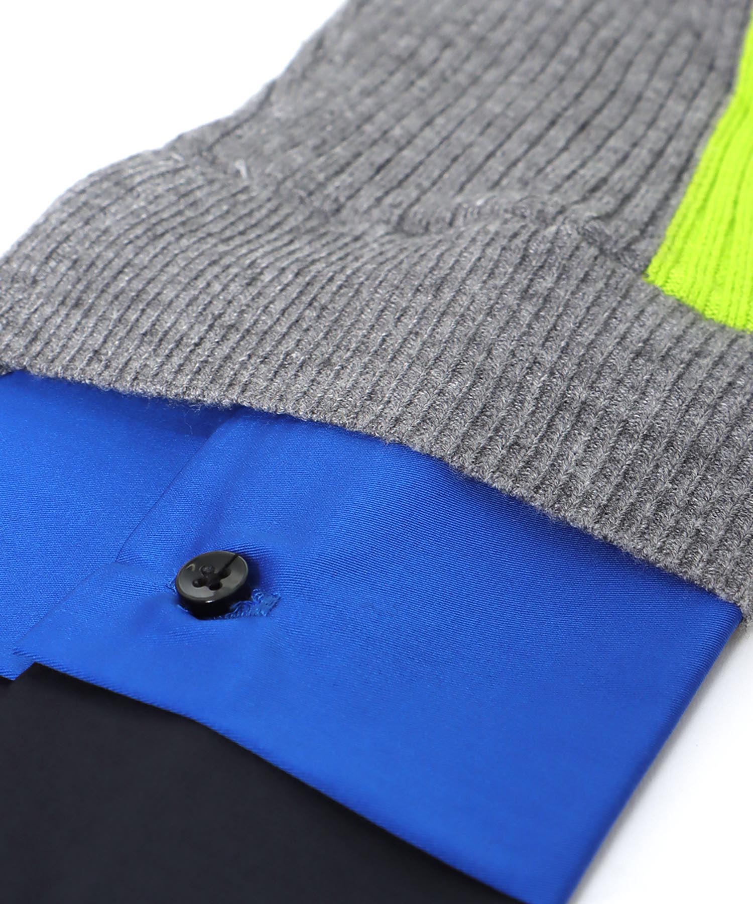 【MARECHAL TERRE 】カフ付きリブニット