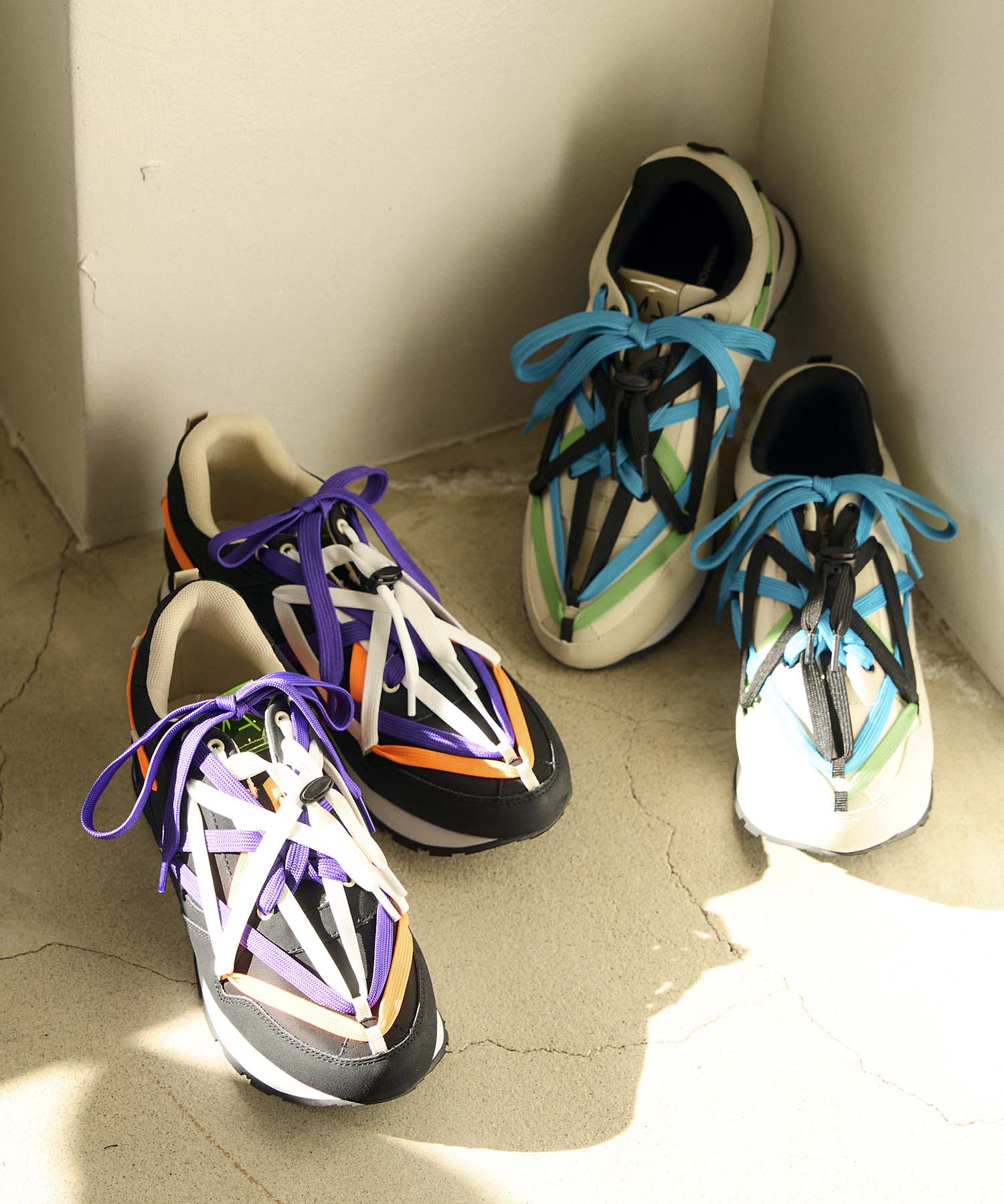 【MARECHAL TERRE】カラースニーカー