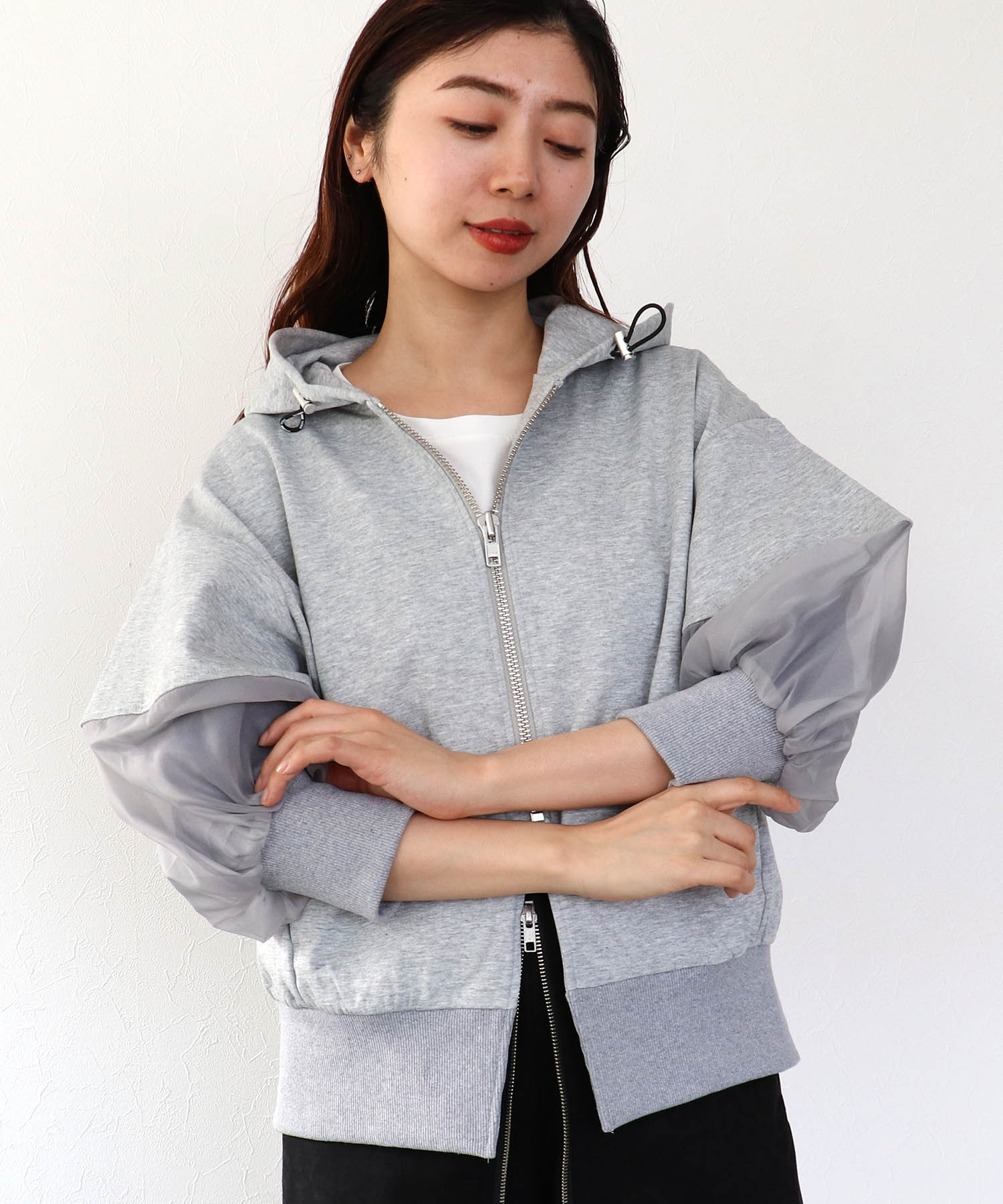 【MARECHAL TERRE】コンビネーションフーディー