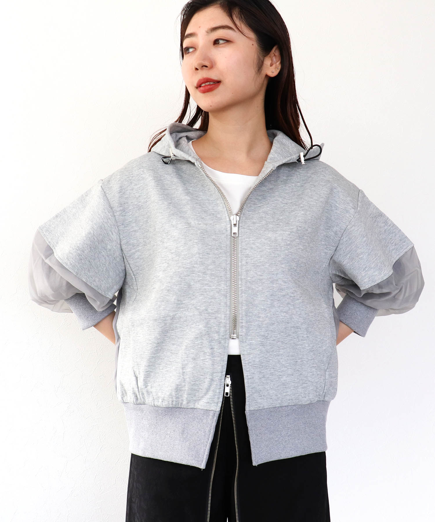 【MARECHAL TERRE】コンビネーションフーディー