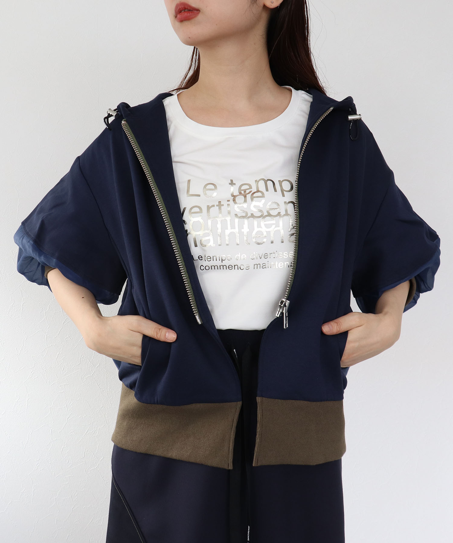 【MARECHAL TERRE】コンビネーションフーディー