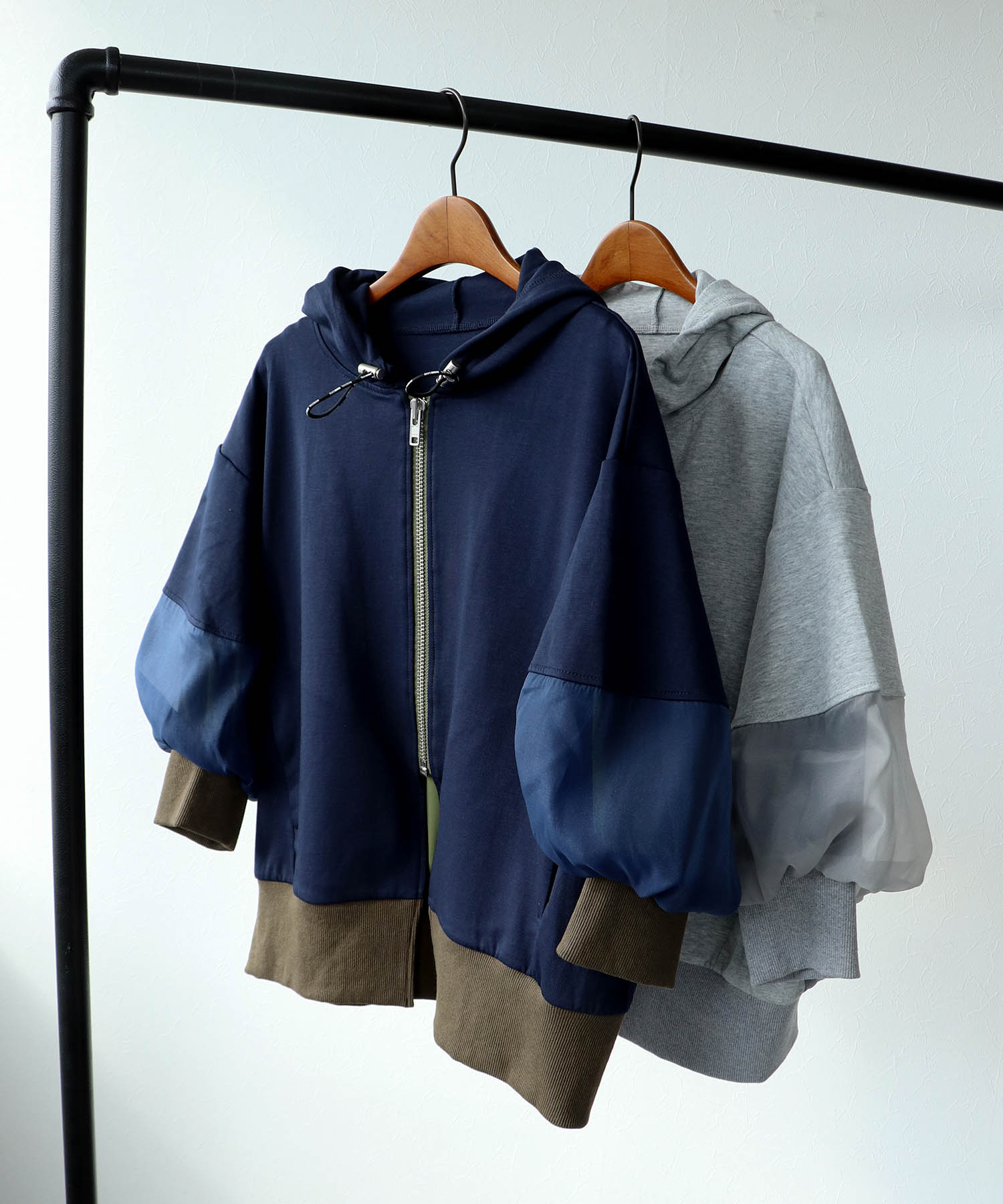 【MARECHAL TERRE】コンビネーションフーディー