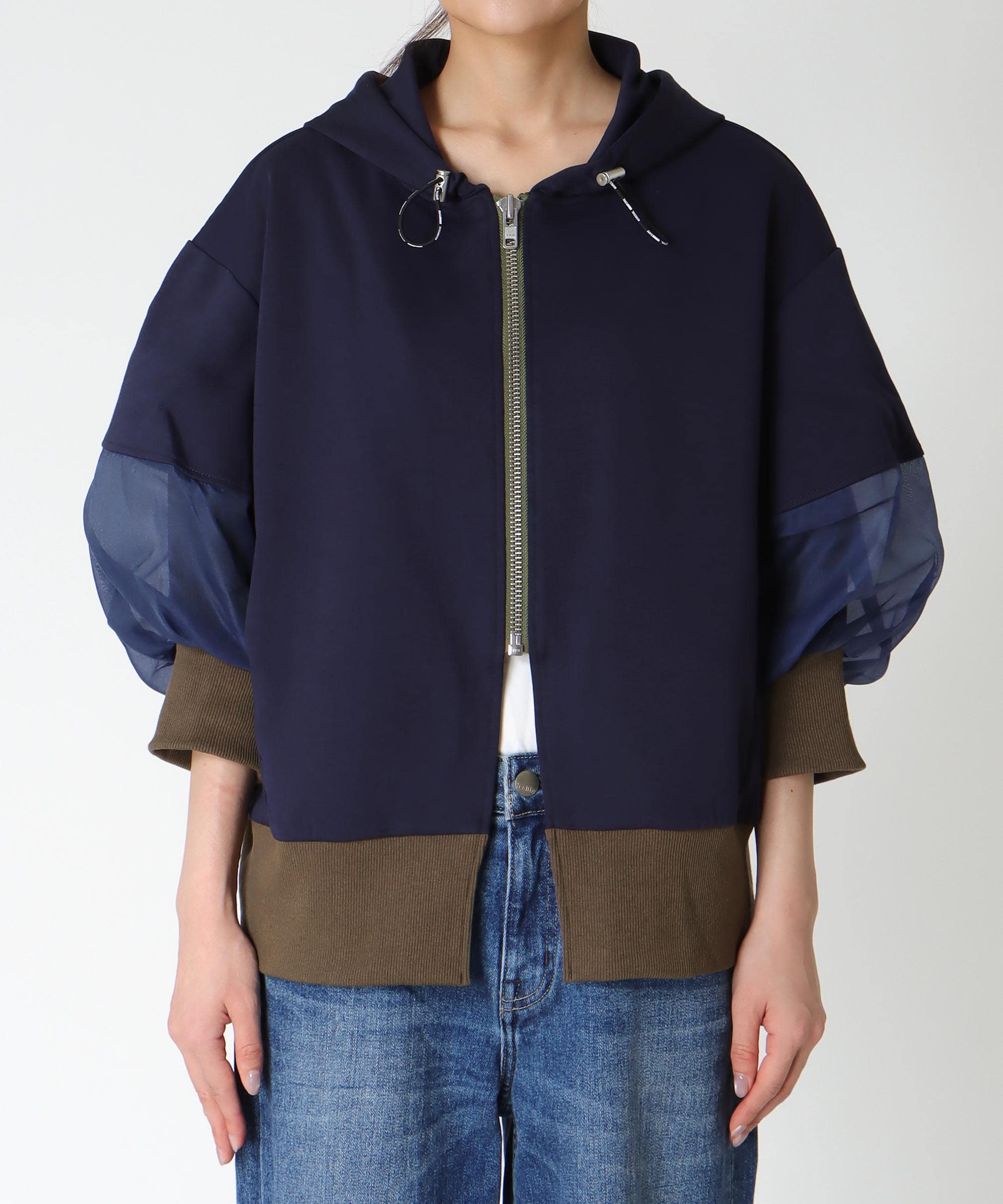 【MARECHAL TERRE】コンビネーションフーディー