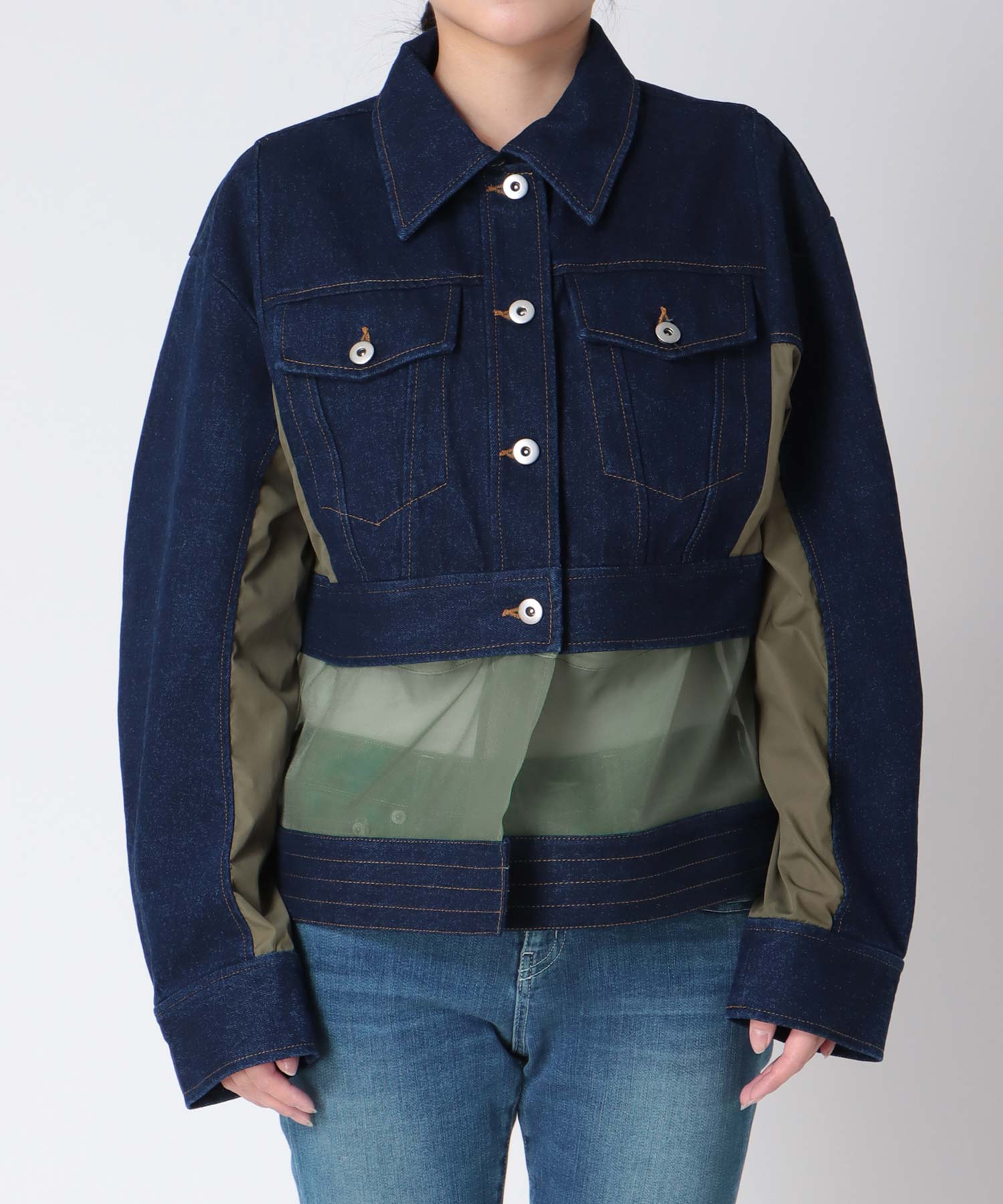 【MARECHAL TERRE】2WAYデニムジャケット