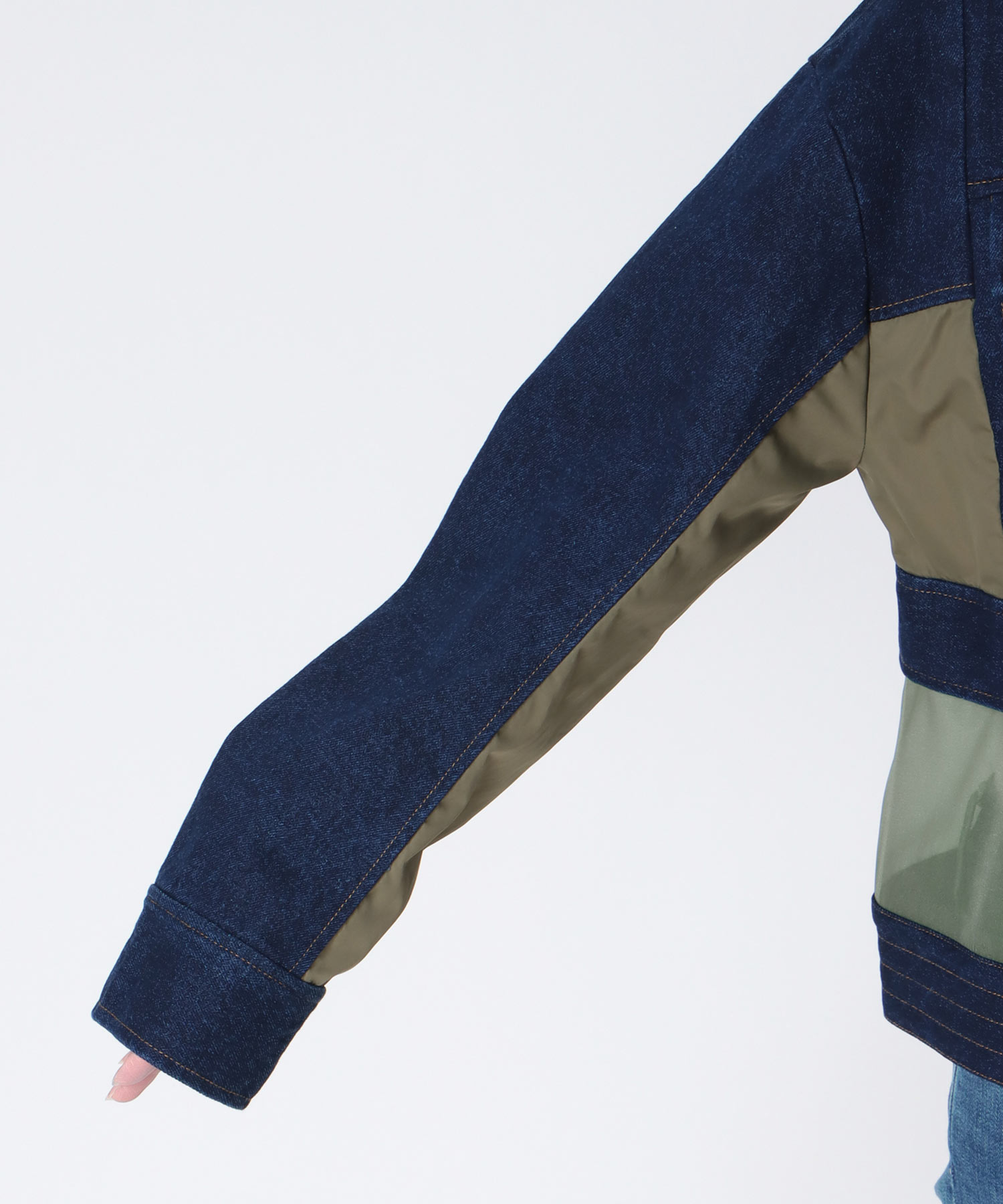 【MARECHAL TERRE】2WAYデニムジャケット