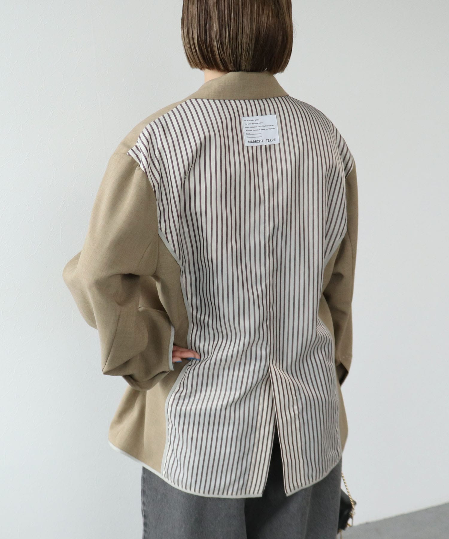 【MARECHAL TERRE】スイッチングジャケット