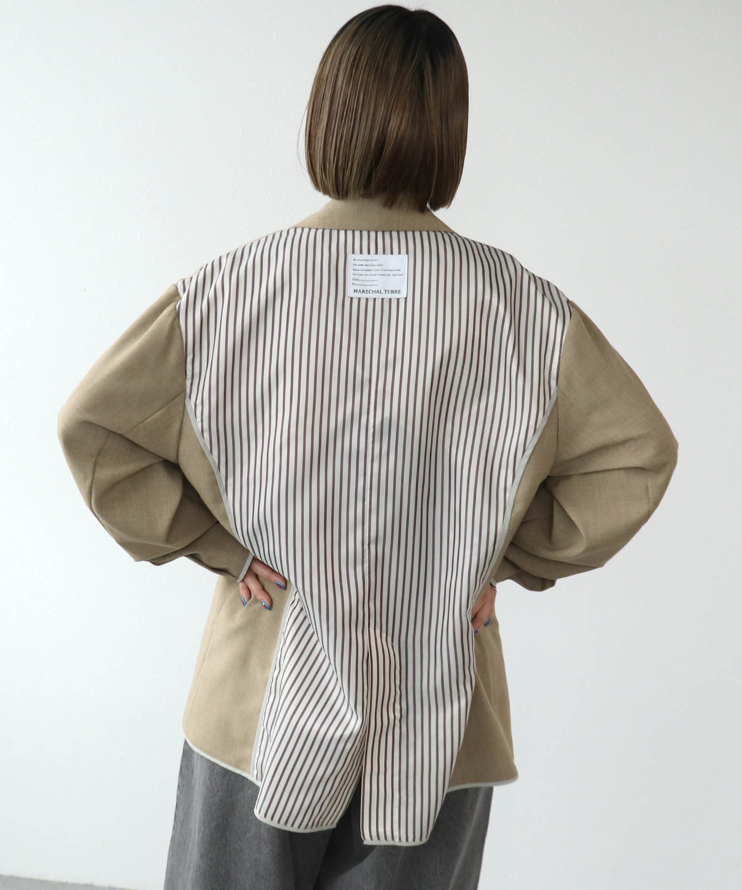 【MARECHAL TERRE】スイッチングジャケット