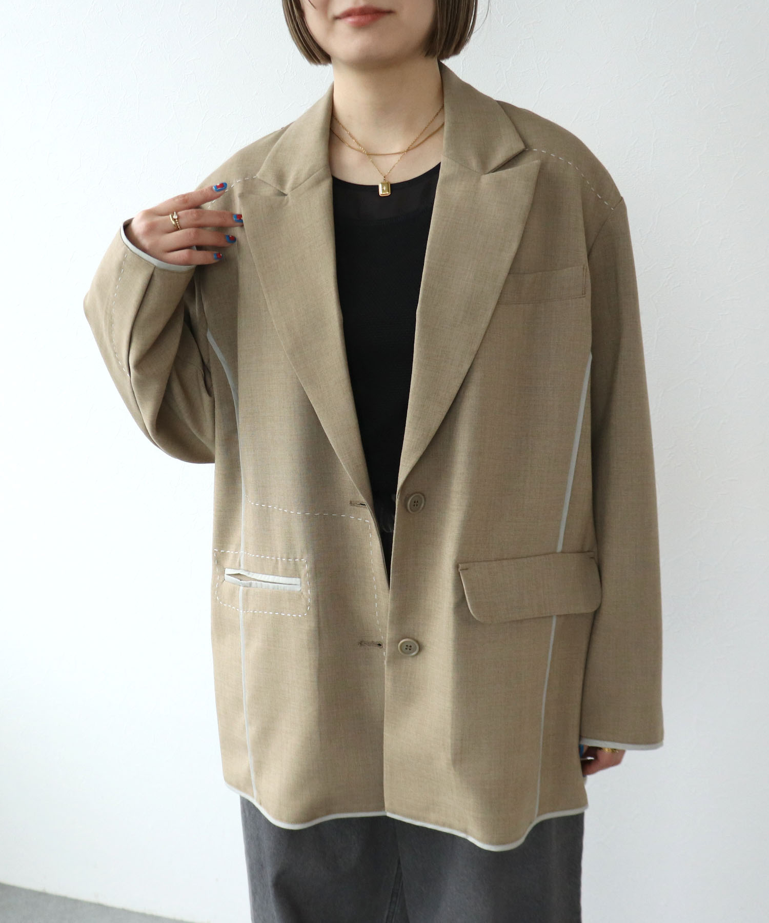 【MARECHAL TERRE】スイッチングジャケット