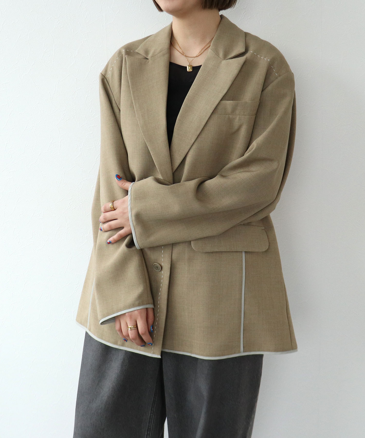 【MARECHAL TERRE】スイッチングジャケット