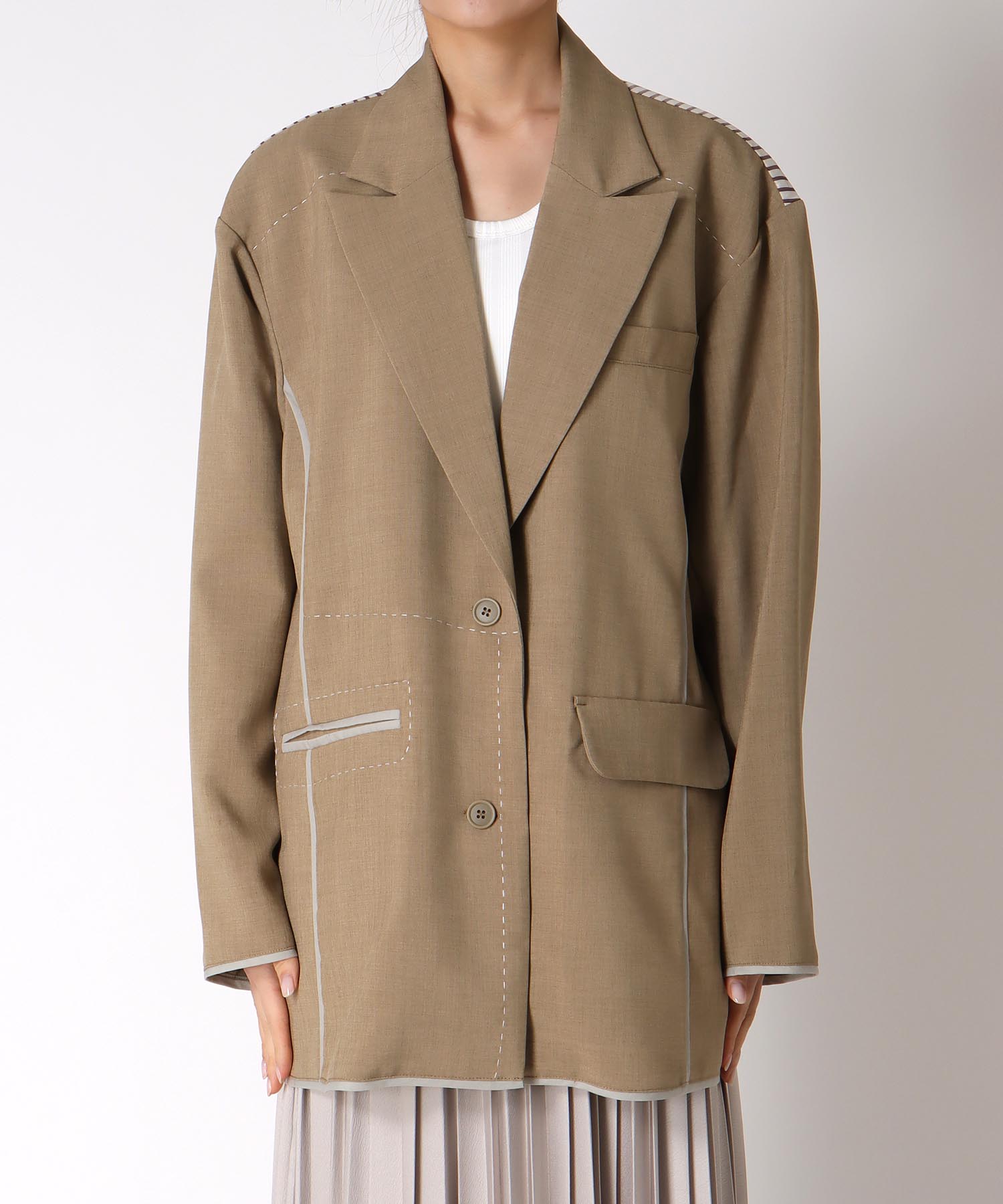 【MARECHAL TERRE】スイッチングジャケット