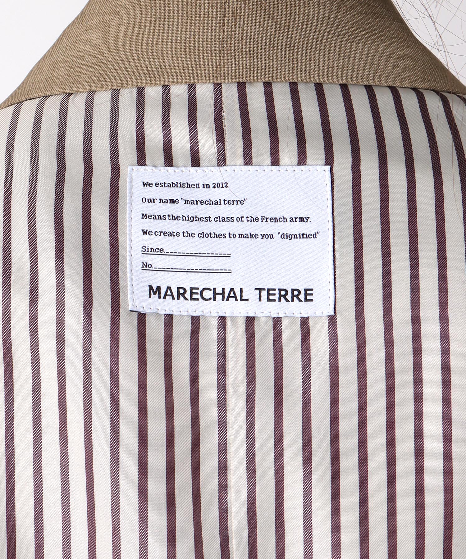 【MARECHAL TERRE】スイッチングジャケット