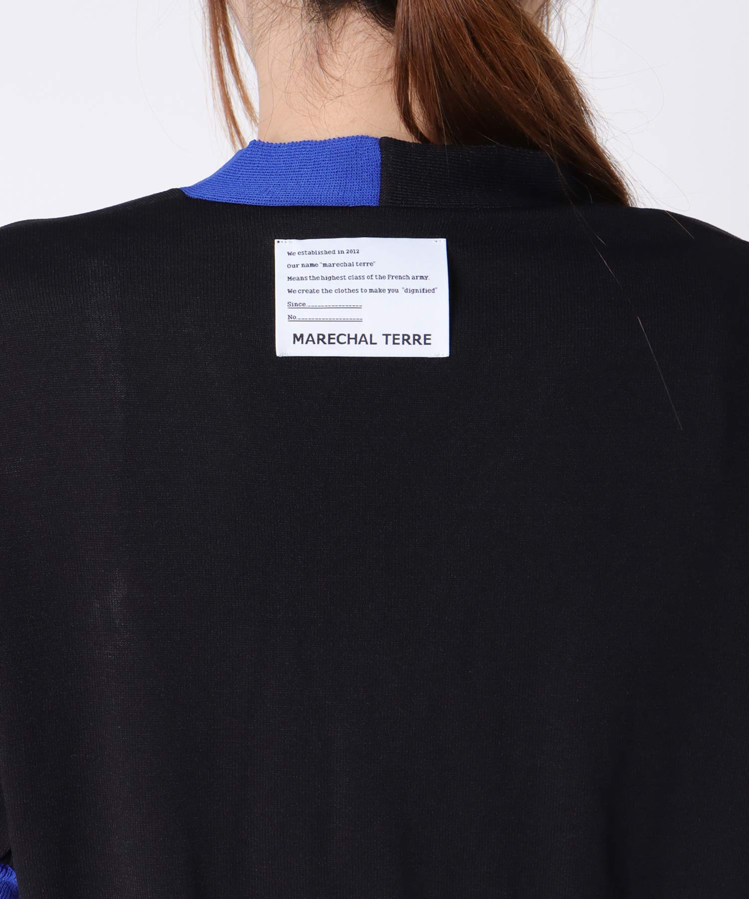 【MARECHAL TERRE】プリーツニットカーディガン