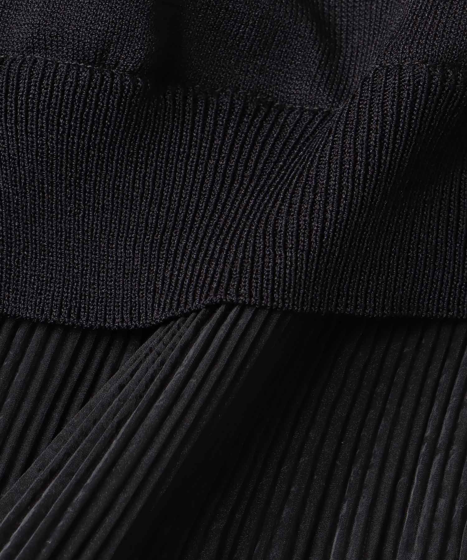 【MARECHAL TERRE】プリーツニットカーディガン