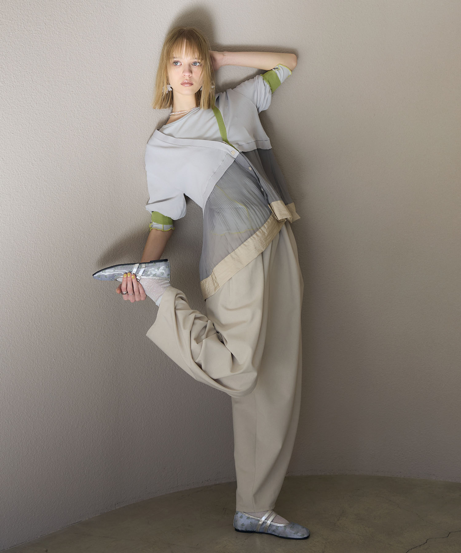 【MARECHAL TERRE】ワイドコクーンパンツ