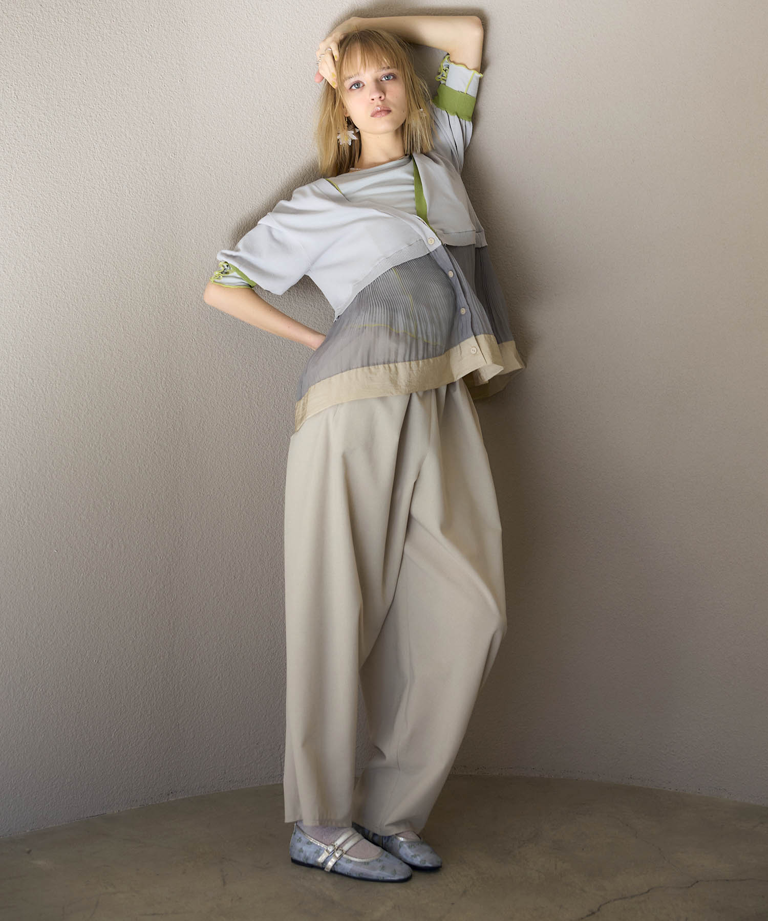 【MARECHAL TERRE】ワイドコクーンパンツ
