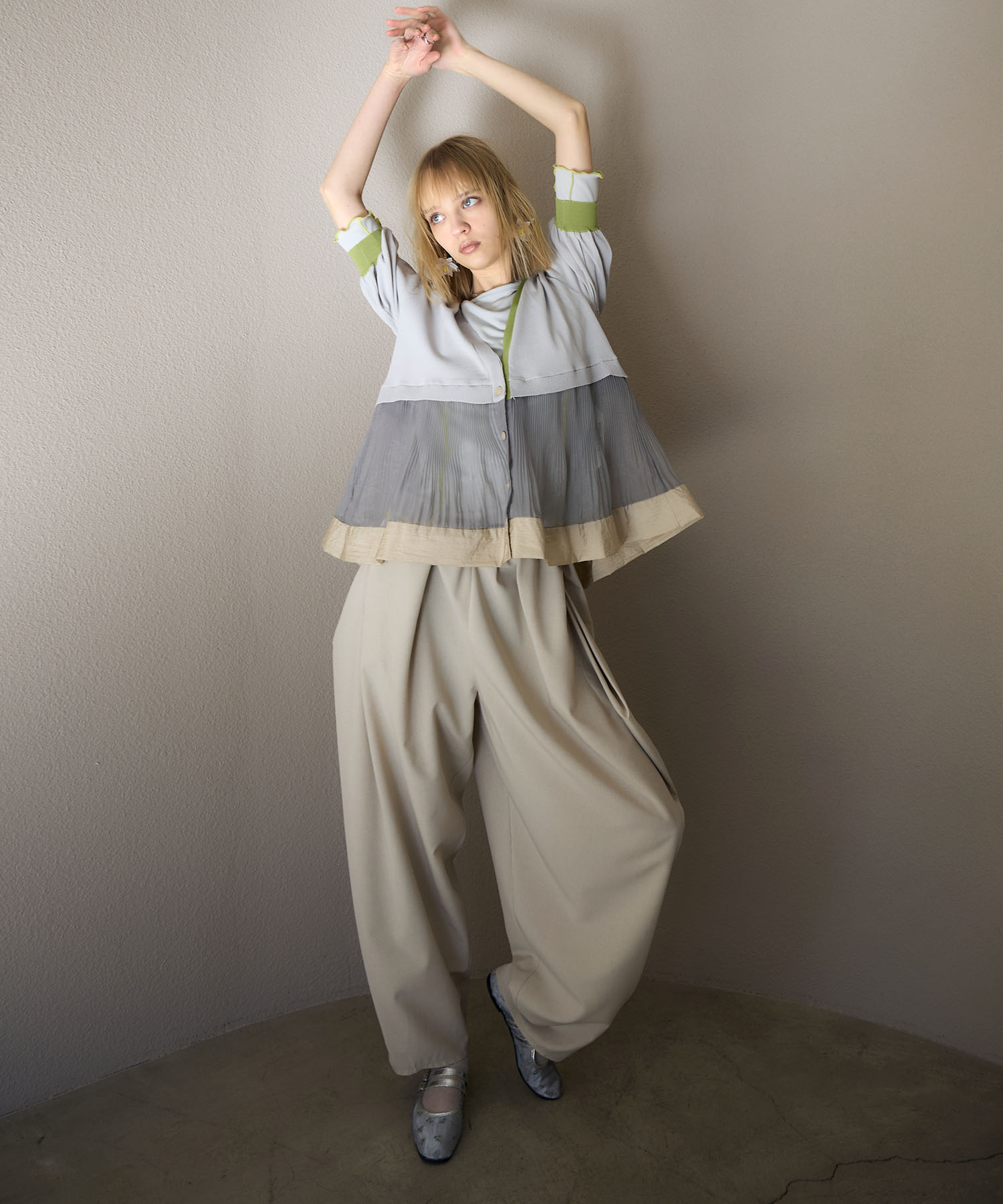 【MARECHAL TERRE】ワイドコクーンパンツ