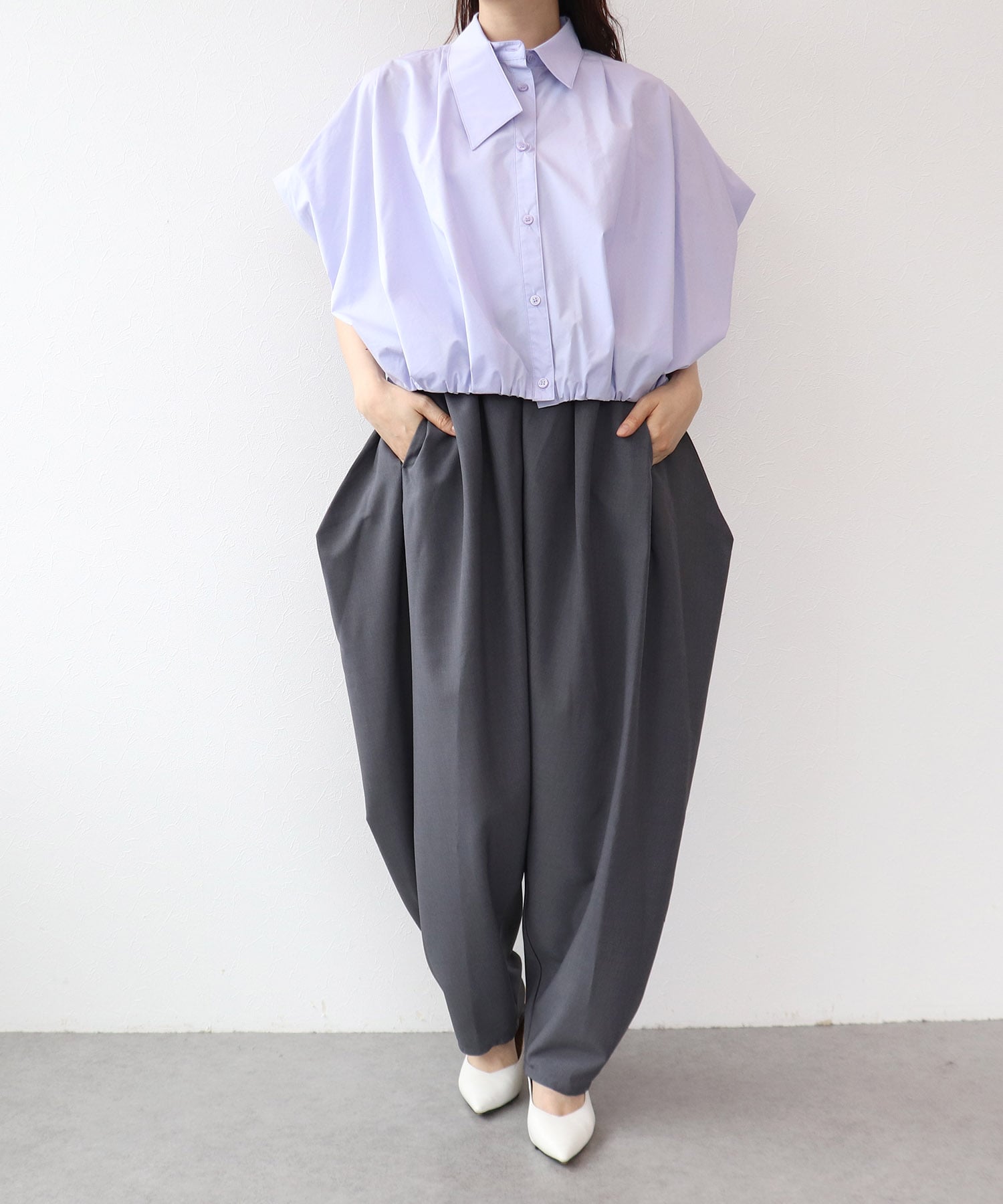 【MARECHAL TERRE】ワイドコクーンパンツ