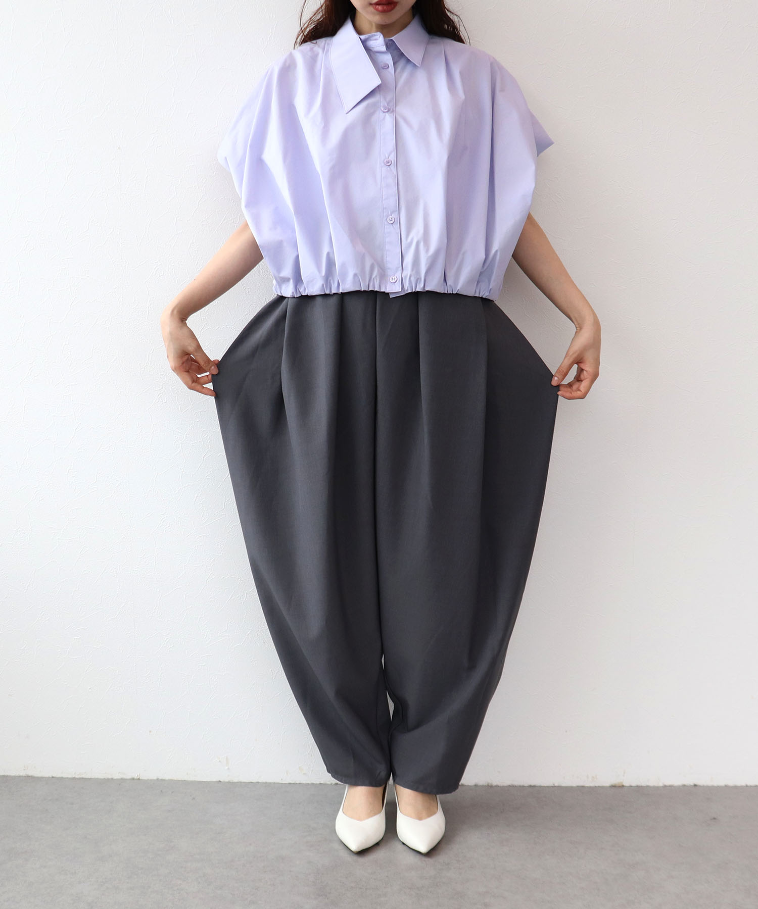 【MARECHAL TERRE】ワイドコクーンパンツ