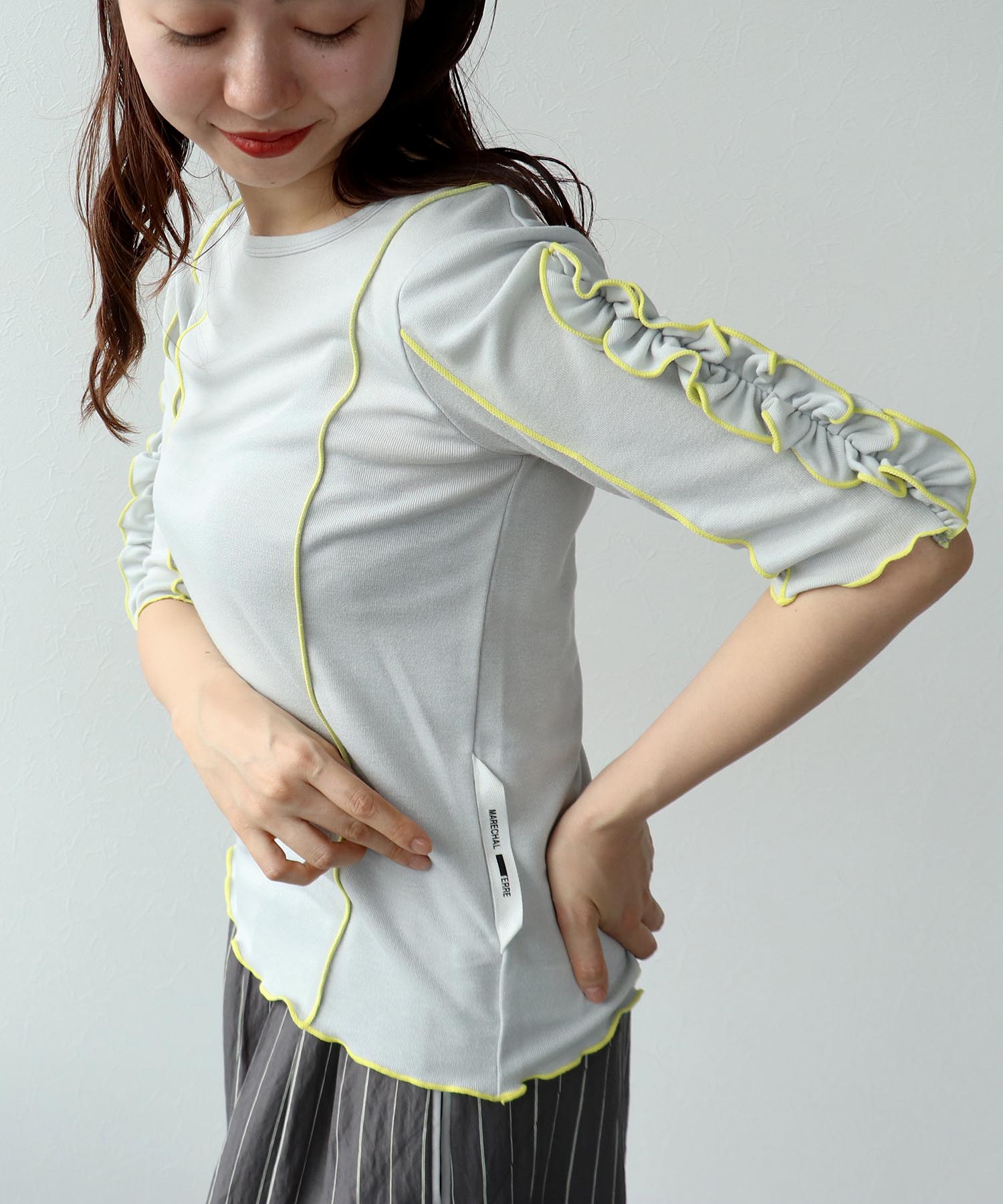 【MARECHAL TERRE 】ラッフルスリーブトップス (別注)