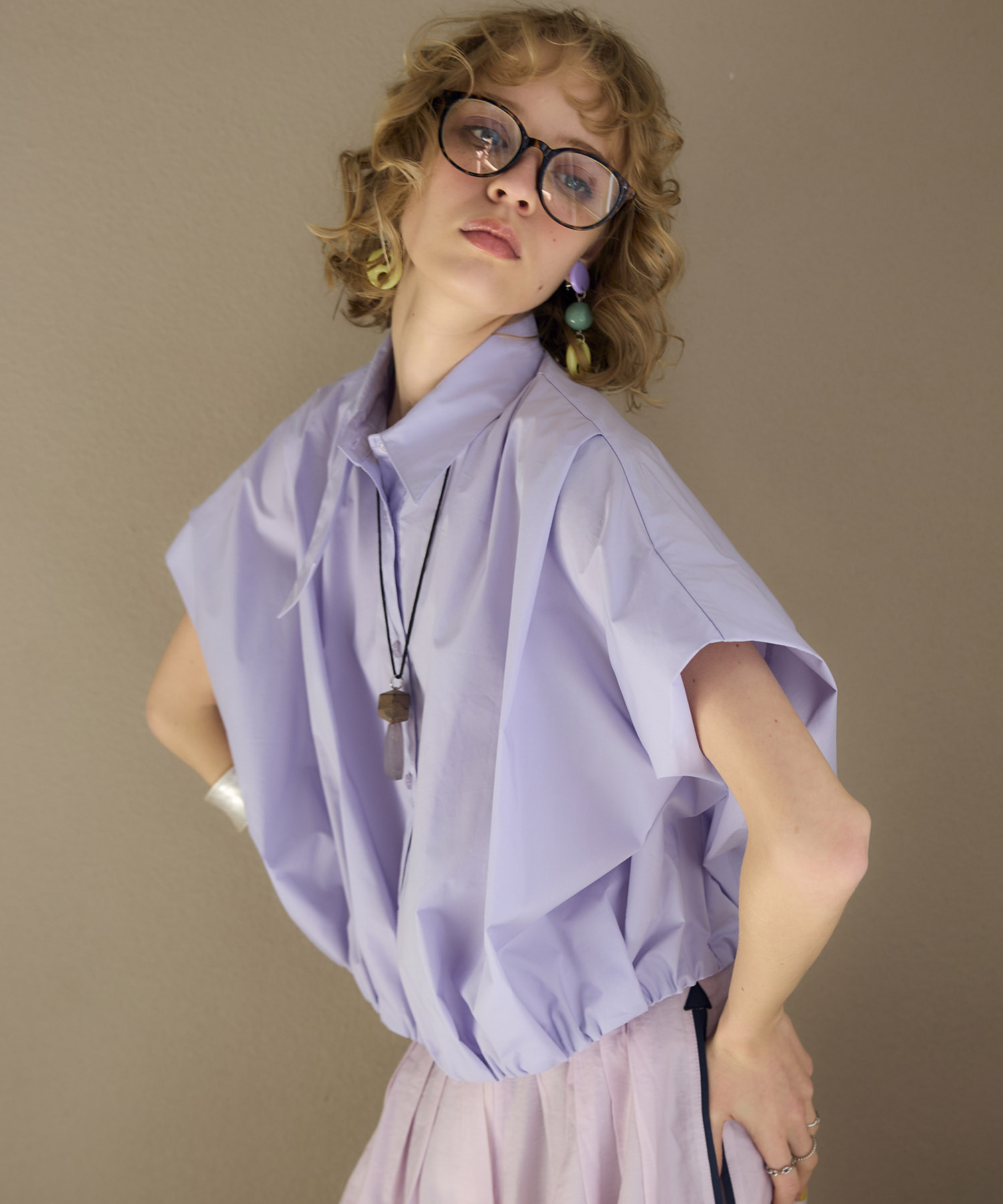 【MARECHAL TERRE 】ワイドタックシャツ