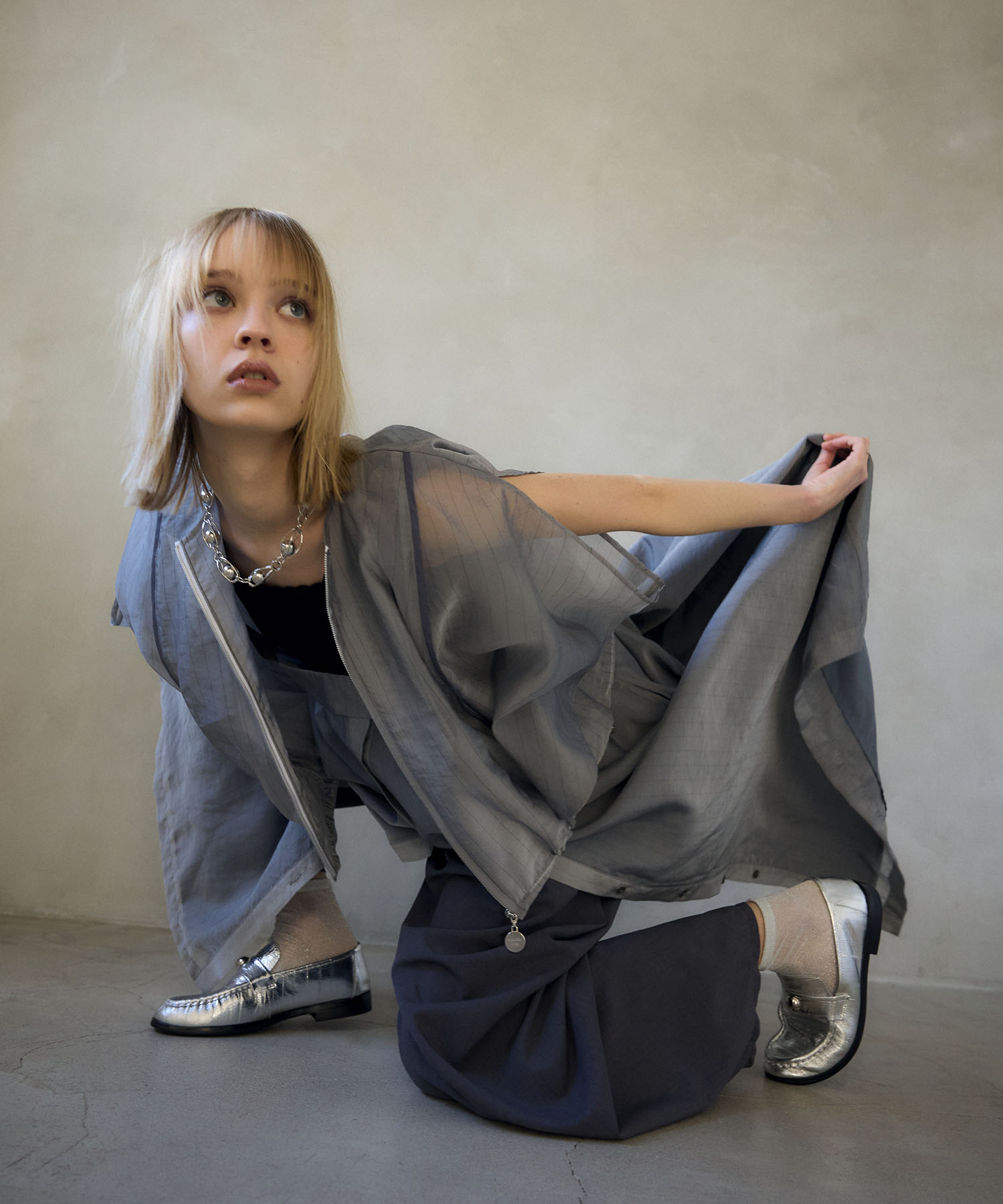 【MARECHAL TERRE】シアーブルゾン