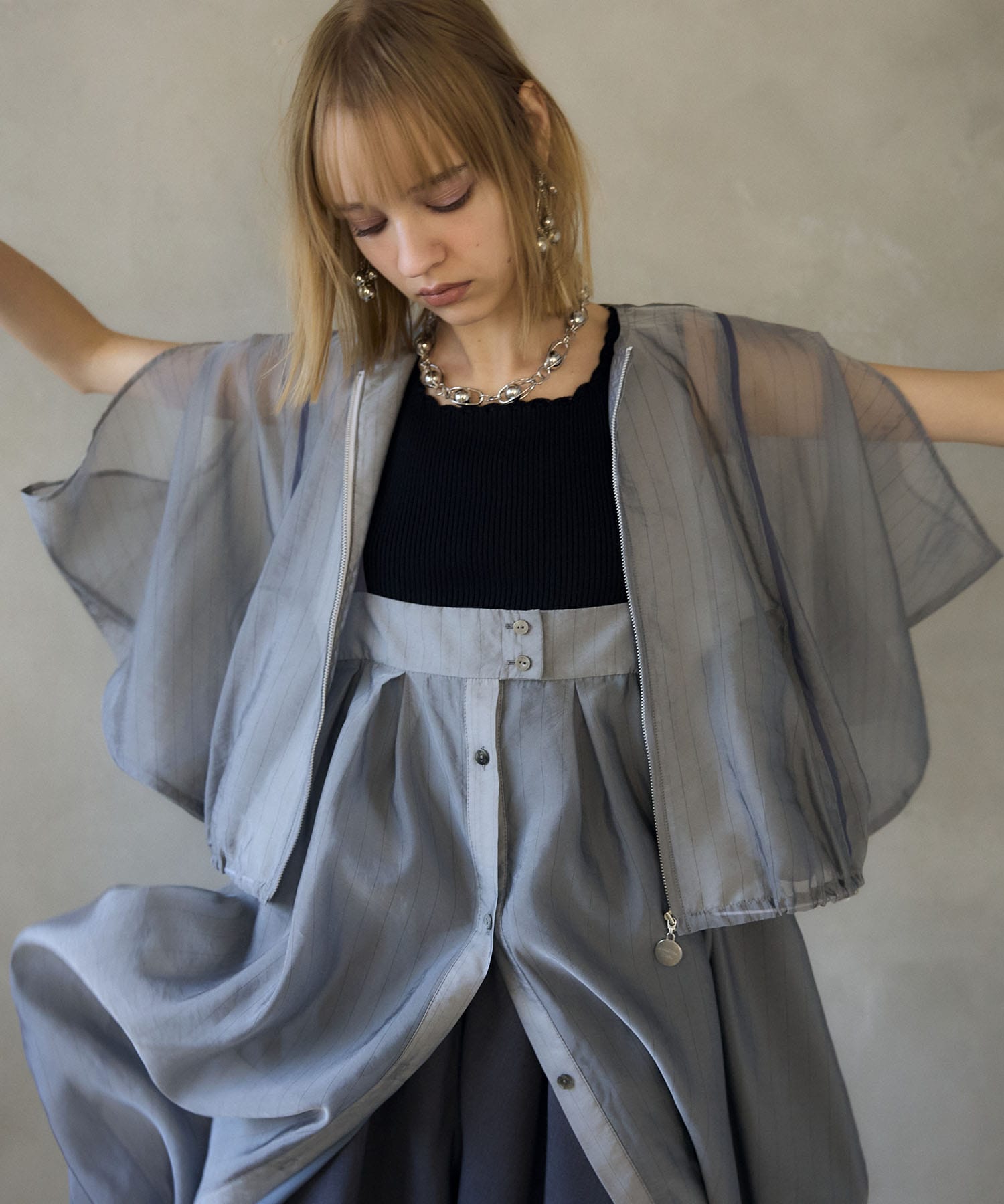 【MARECHAL TERRE】シアーブルゾン