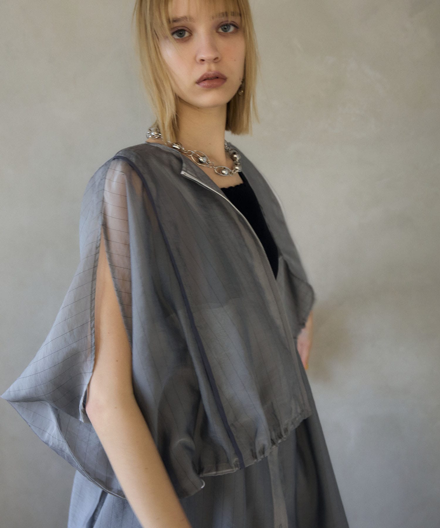 【MARECHAL TERRE】シアーブルゾン