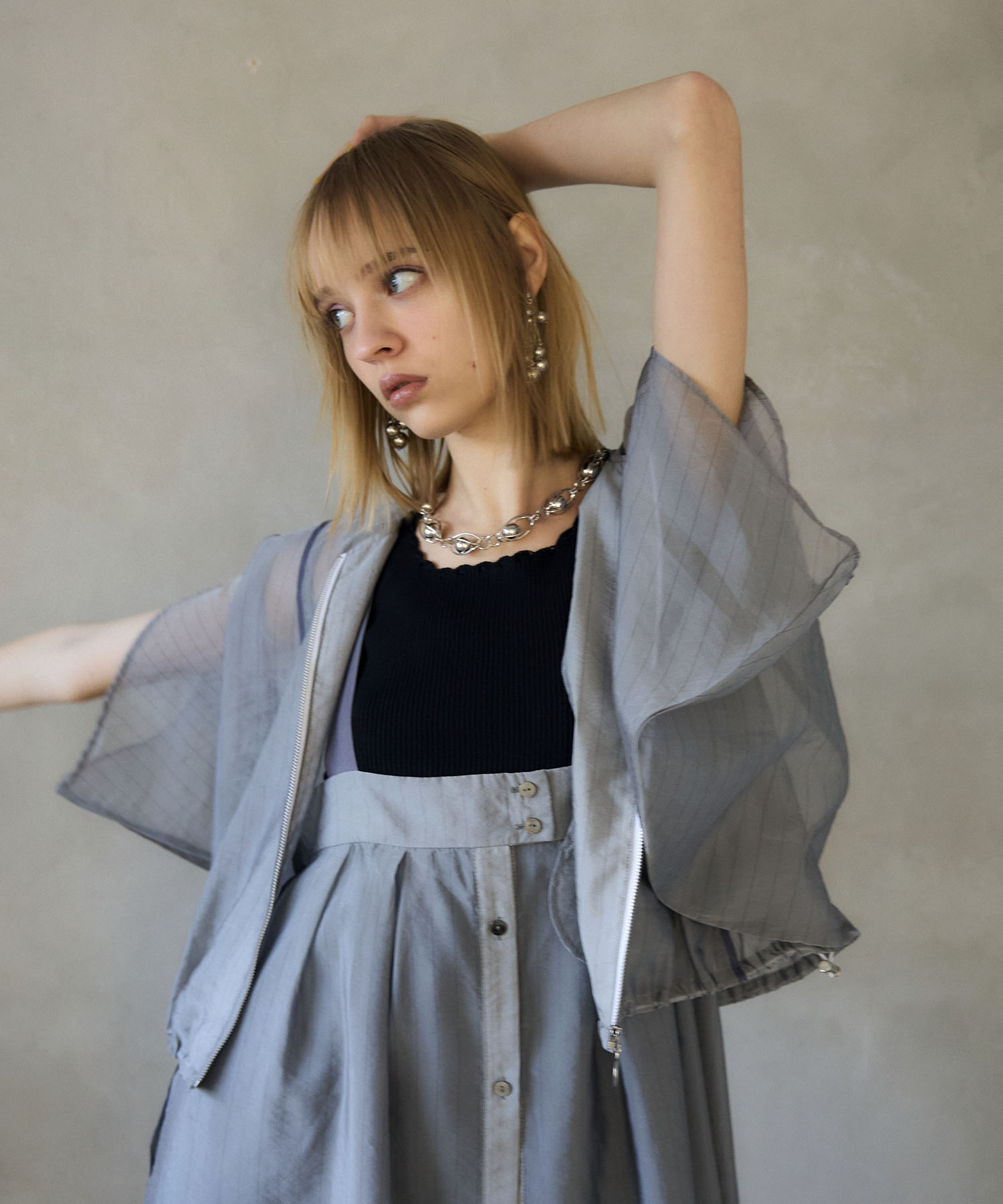 【MARECHAL TERRE】シアーブルゾン