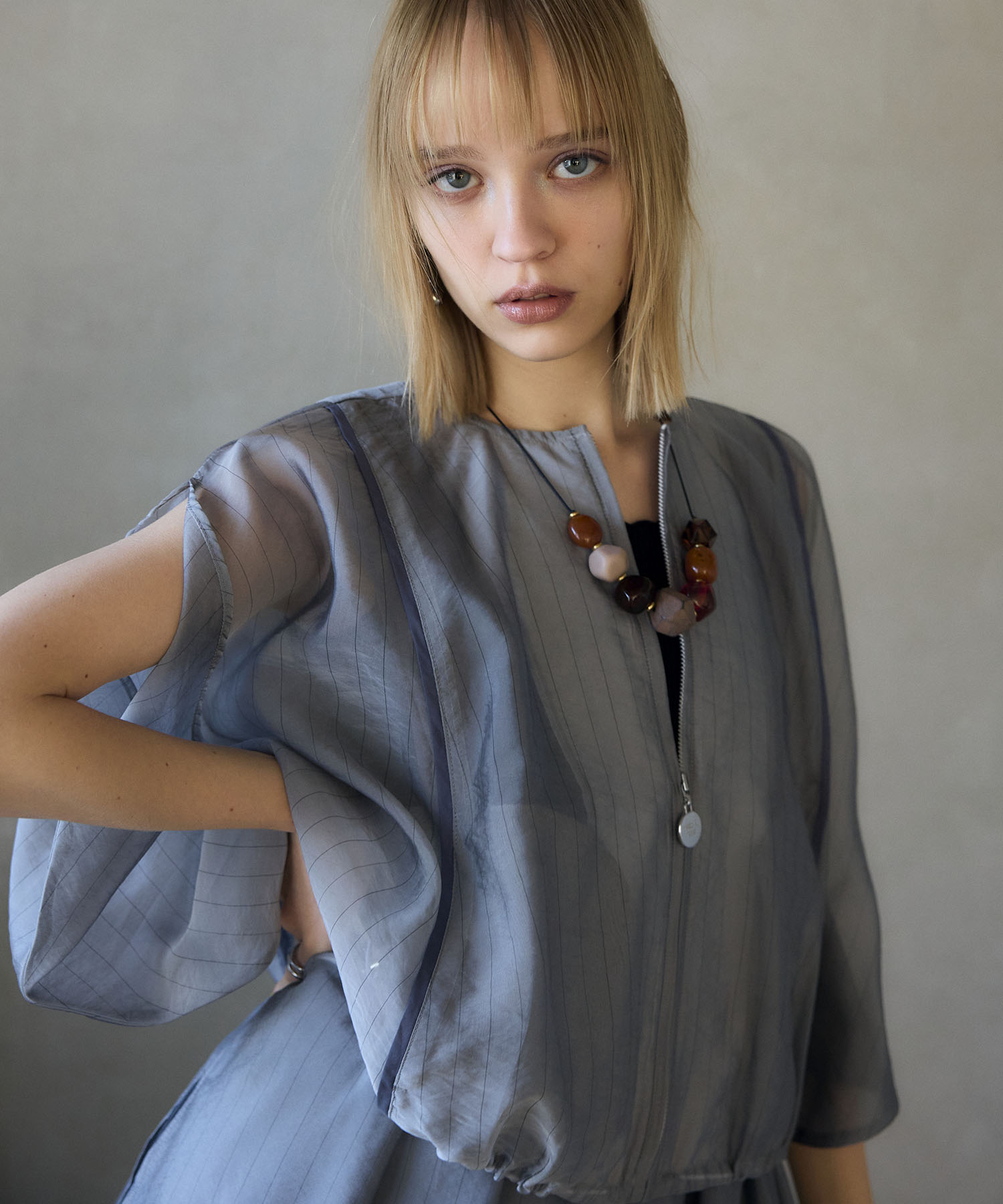 【MARECHAL TERRE】シアーブルゾン