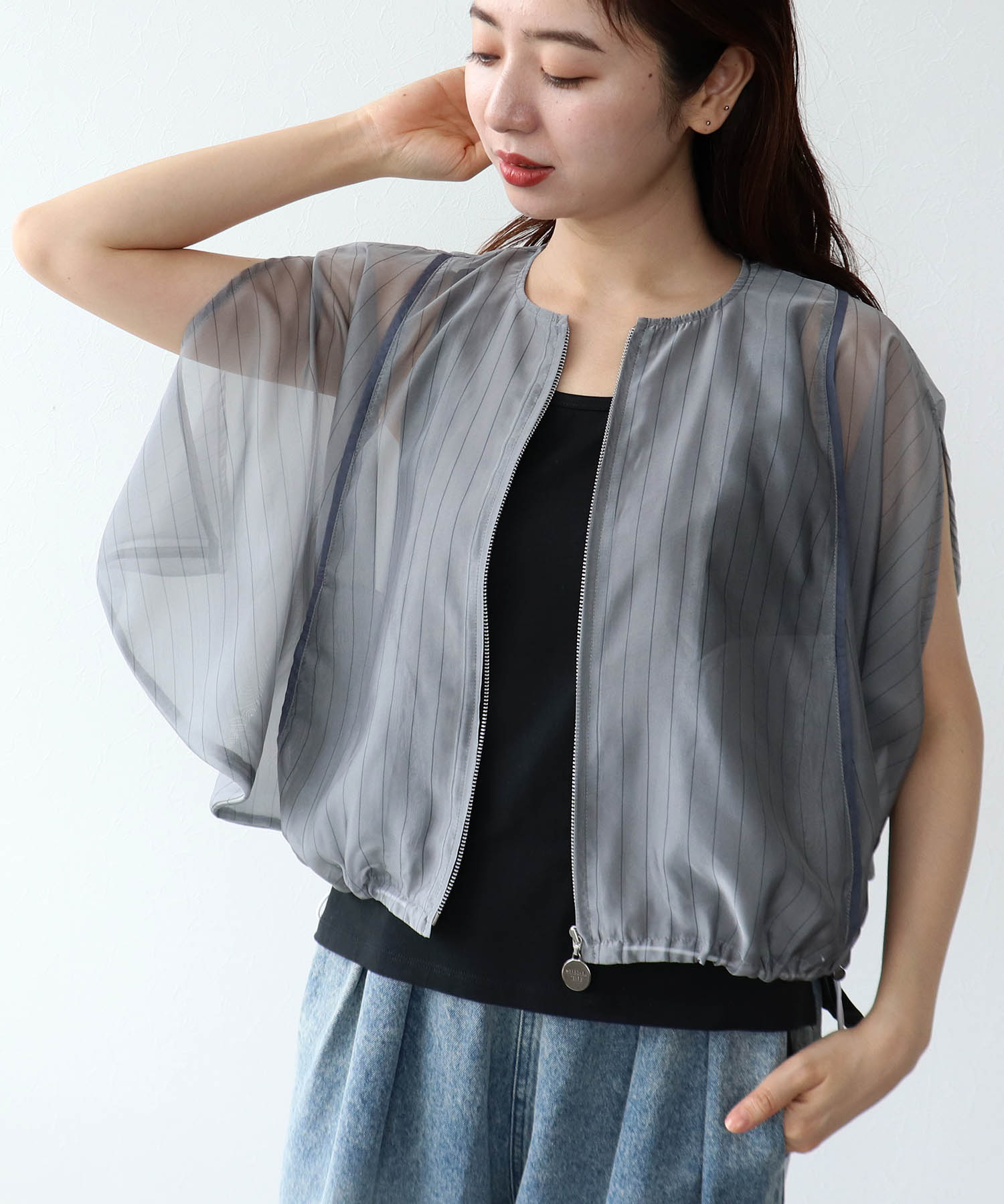 【MARECHAL TERRE】シアーブルゾン