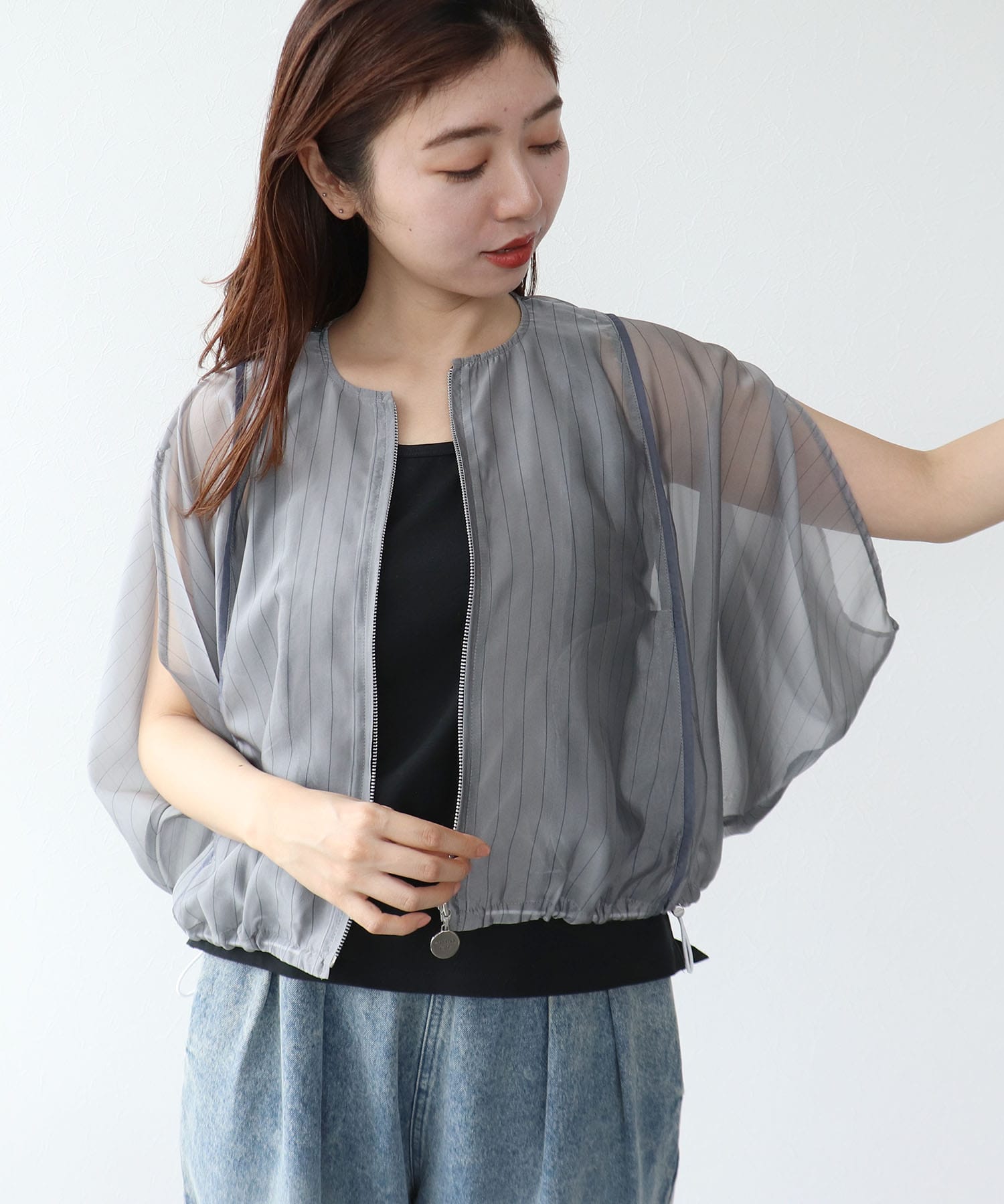 【MARECHAL TERRE】シアーブルゾン