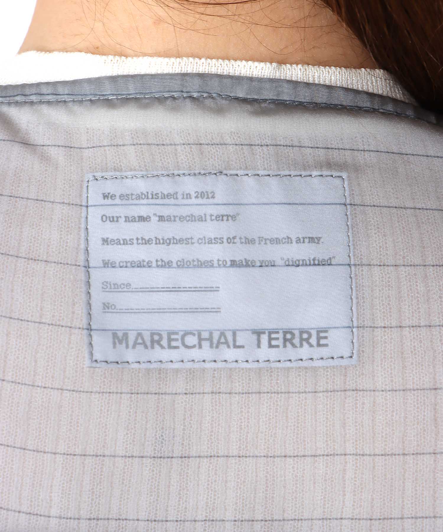 【MARECHAL TERRE】シアーブルゾン