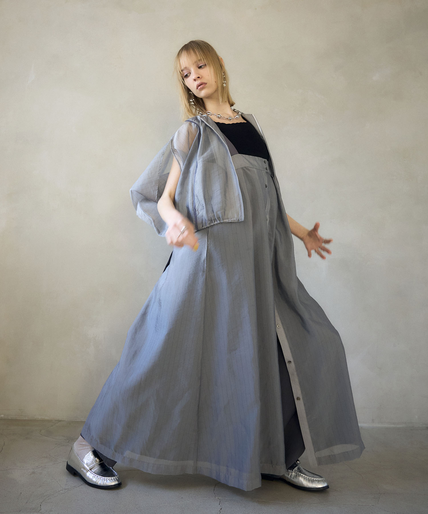 【MARECHAL TERRE】オーバーオールワンピース