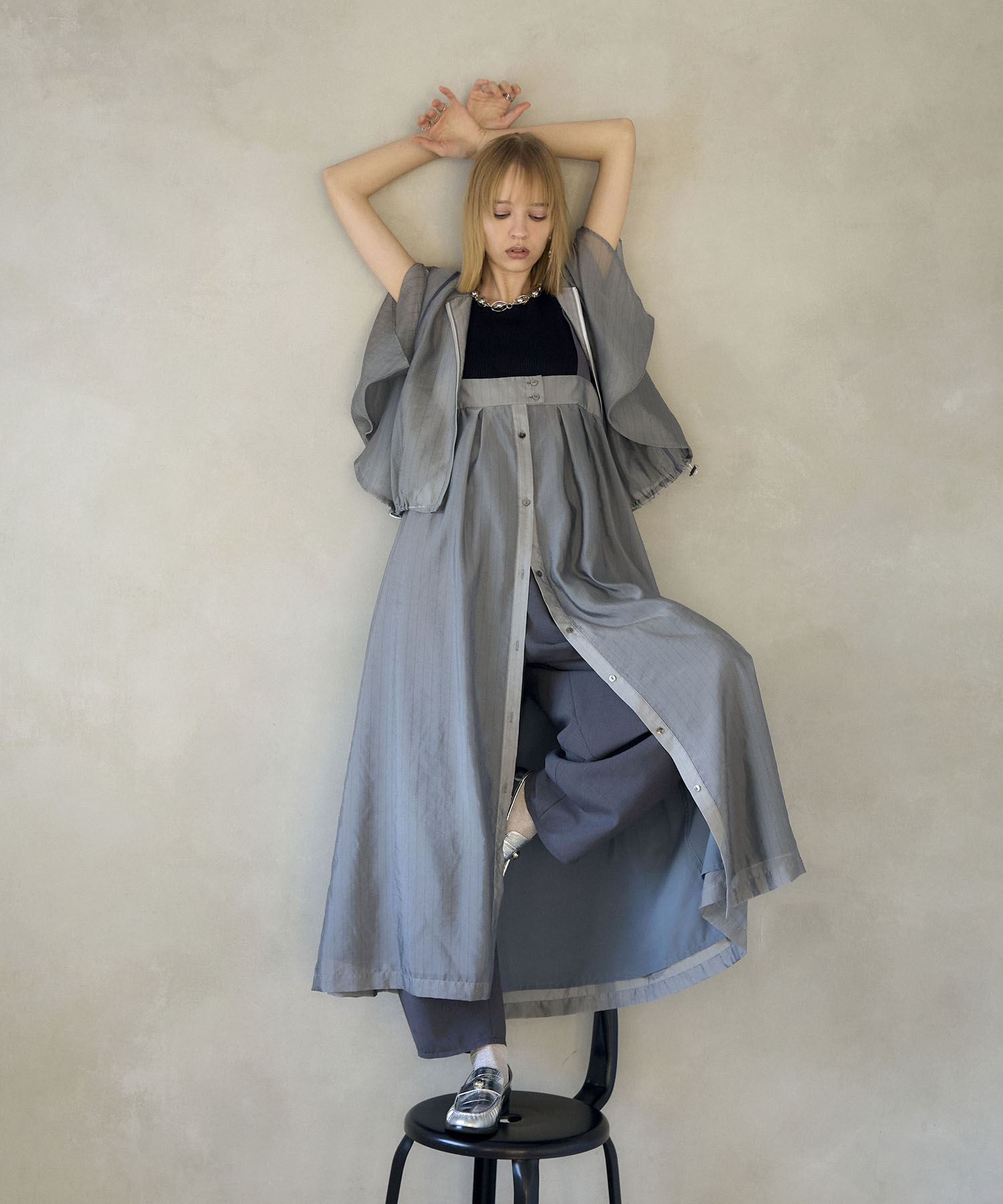 【MARECHAL TERRE】オーバーオールワンピース