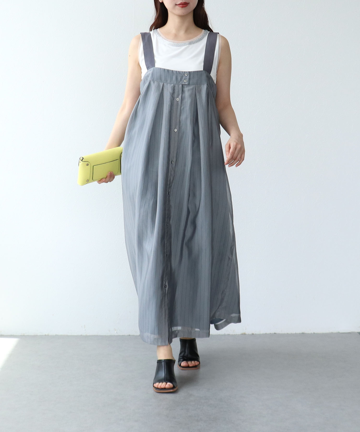 【MARECHAL TERRE】オーバーオールワンピース