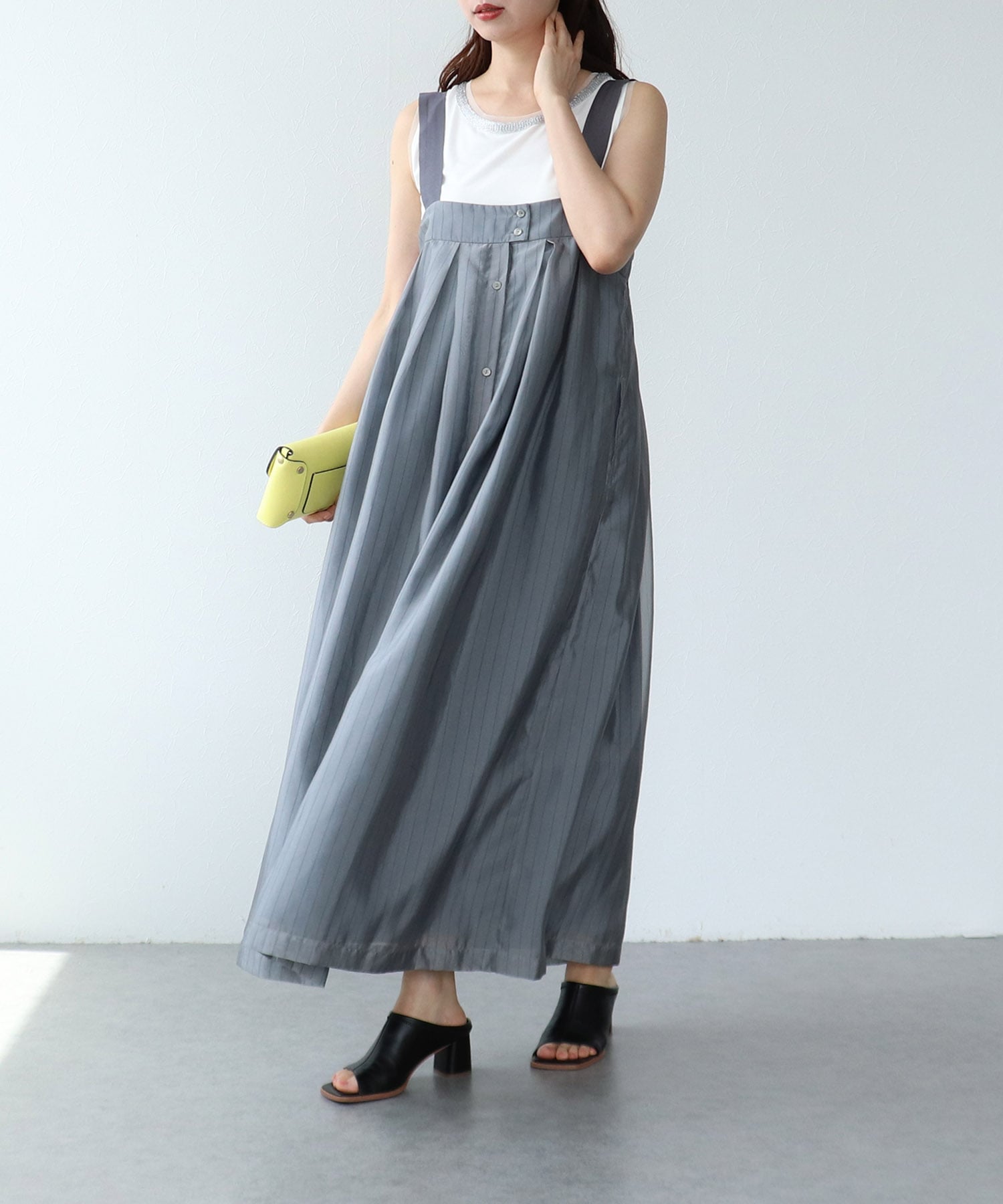 【MARECHAL TERRE】オーバーオールワンピース