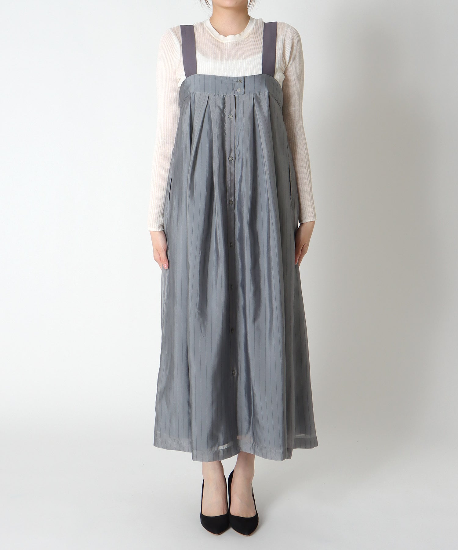 【MARECHAL TERRE】オーバーオールワンピース