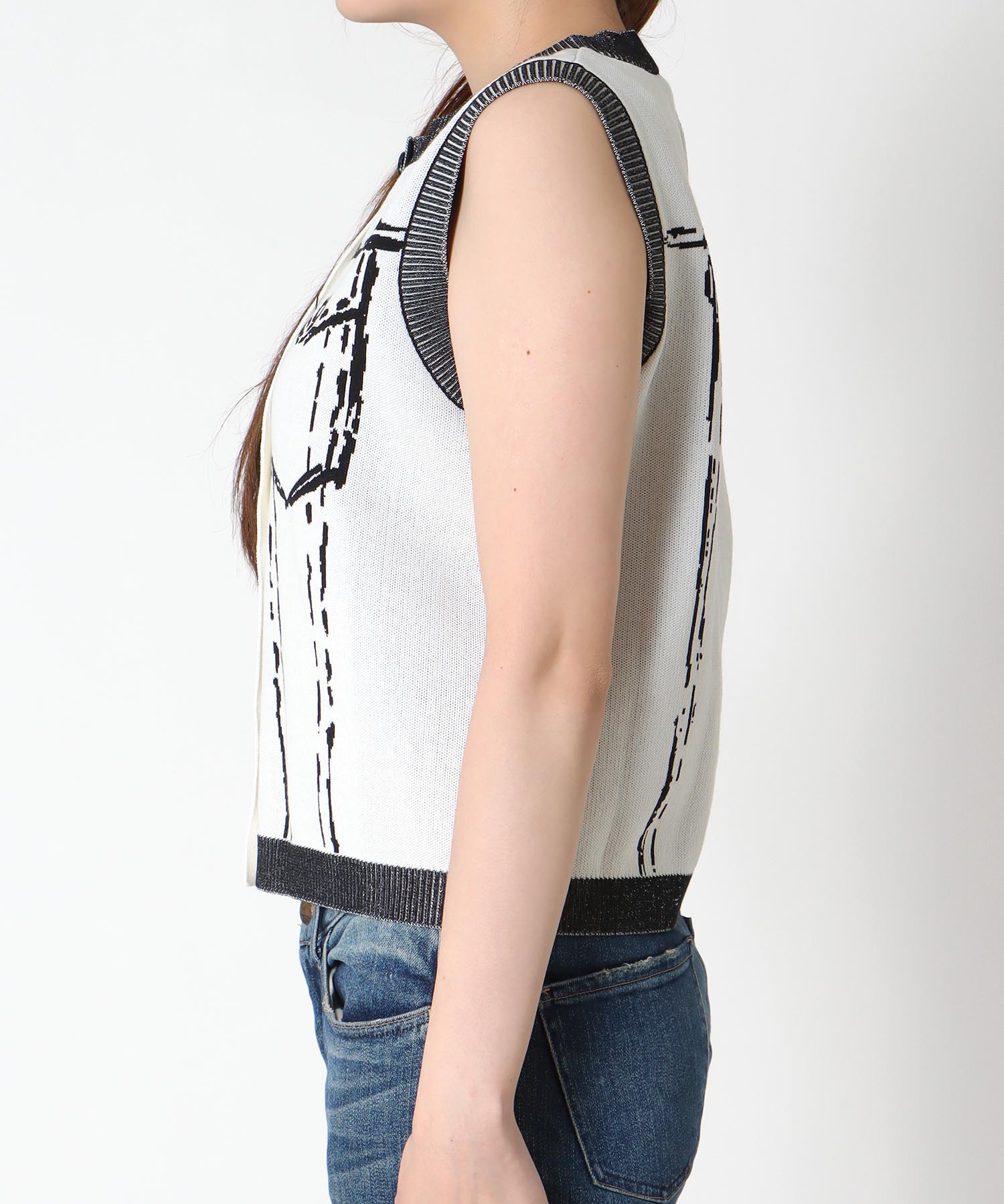 【MARECHAL TERRE】ジャガードベスト