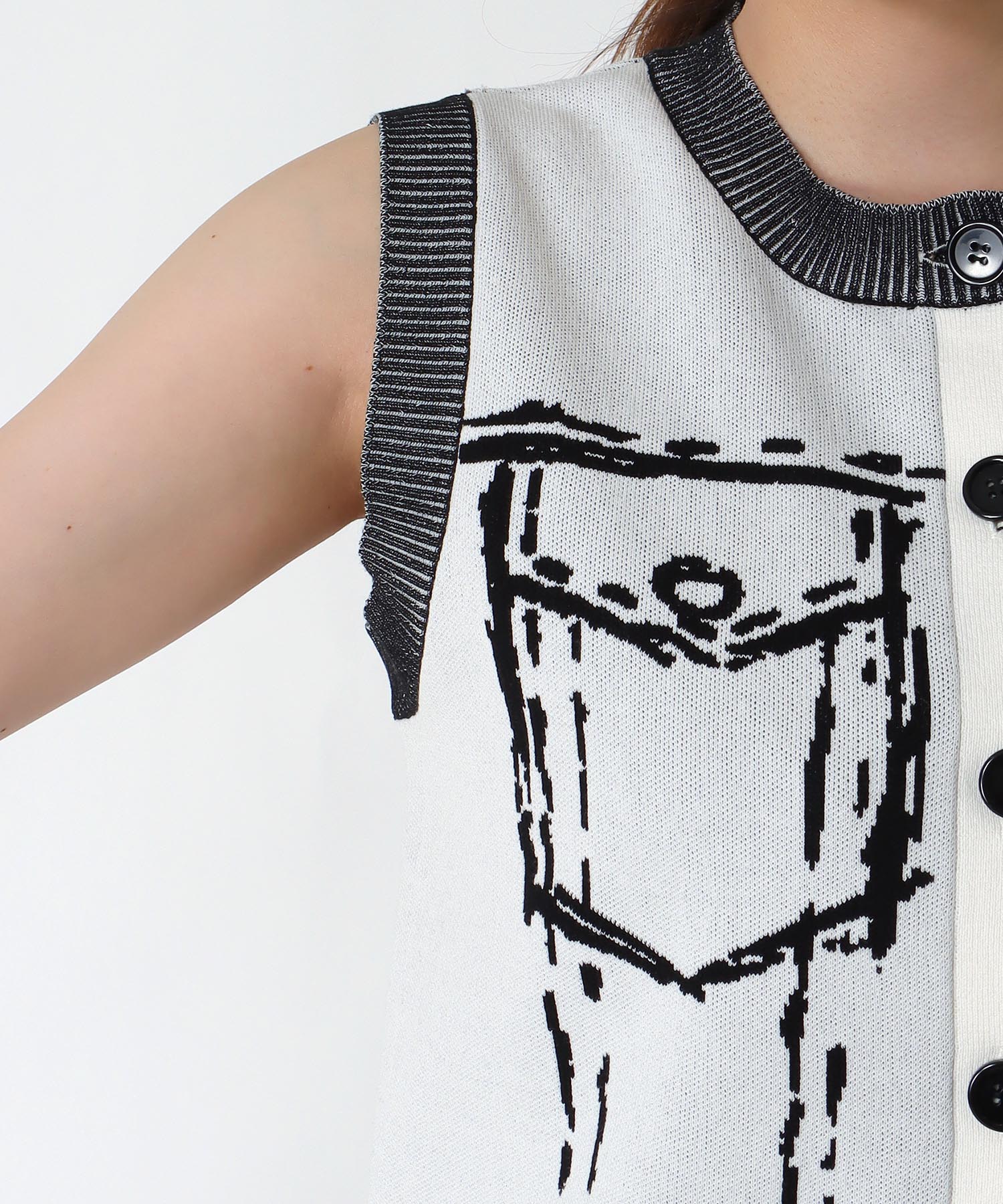 【MARECHAL TERRE】ジャガードベスト