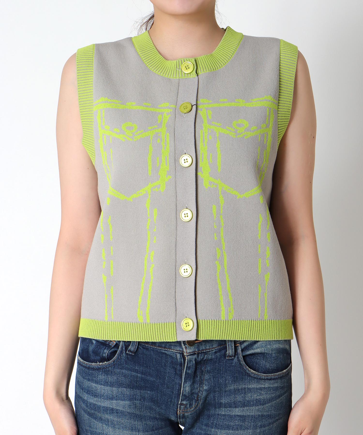 【MARECHAL TERRE】ジャガードベスト