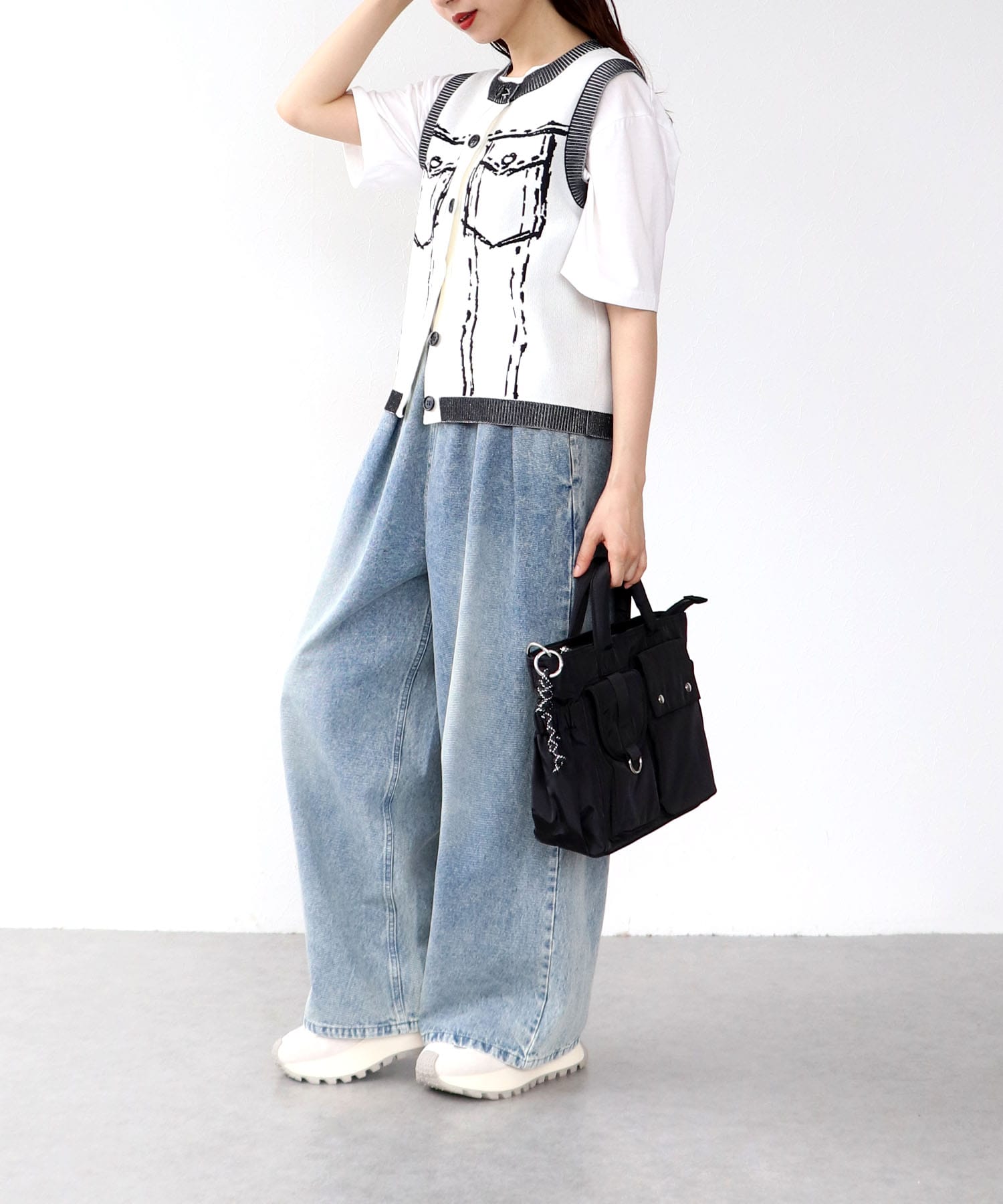 【MARECHAL TERRE】ジャガードベスト