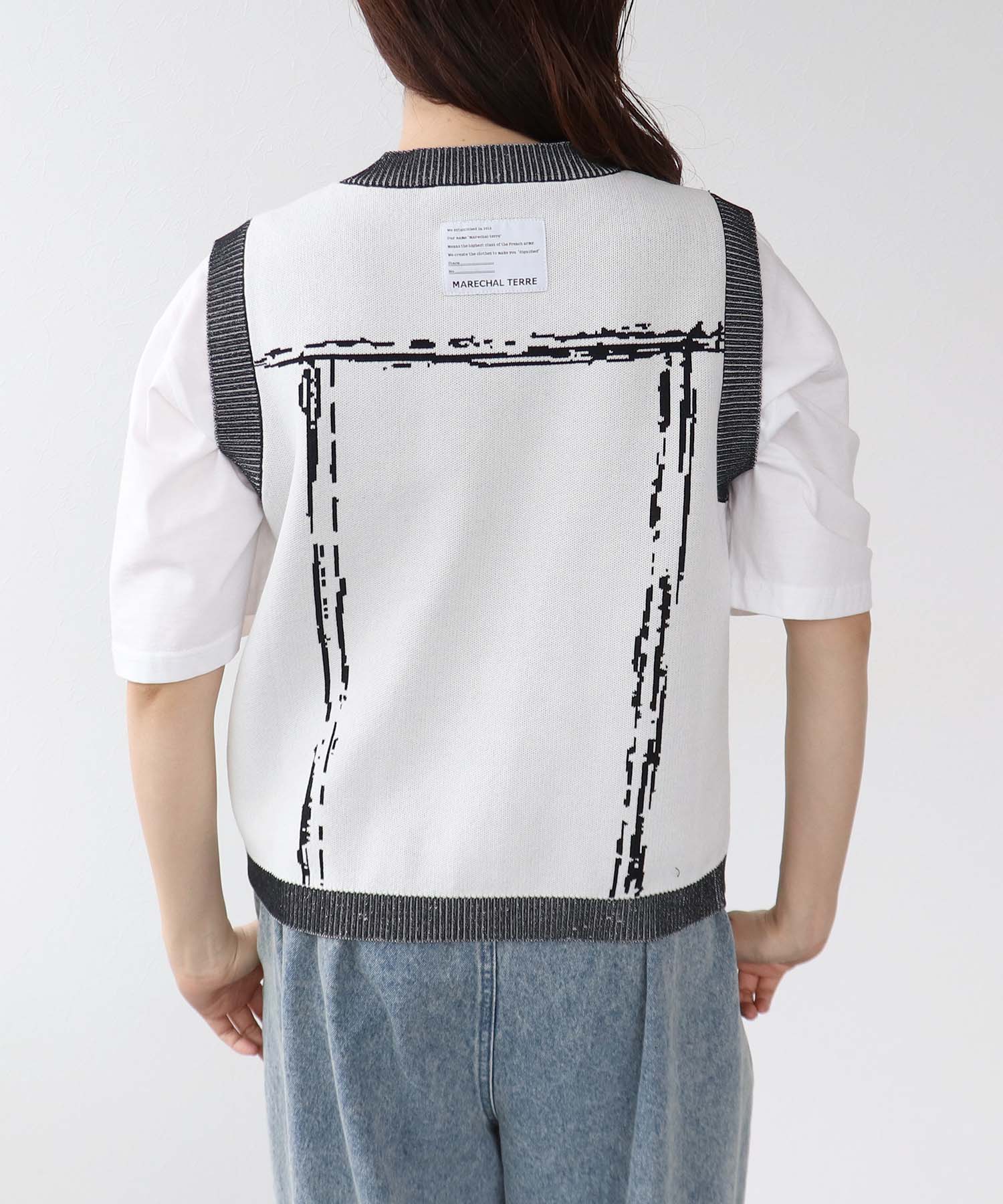 【MARECHAL TERRE】ジャガードベスト