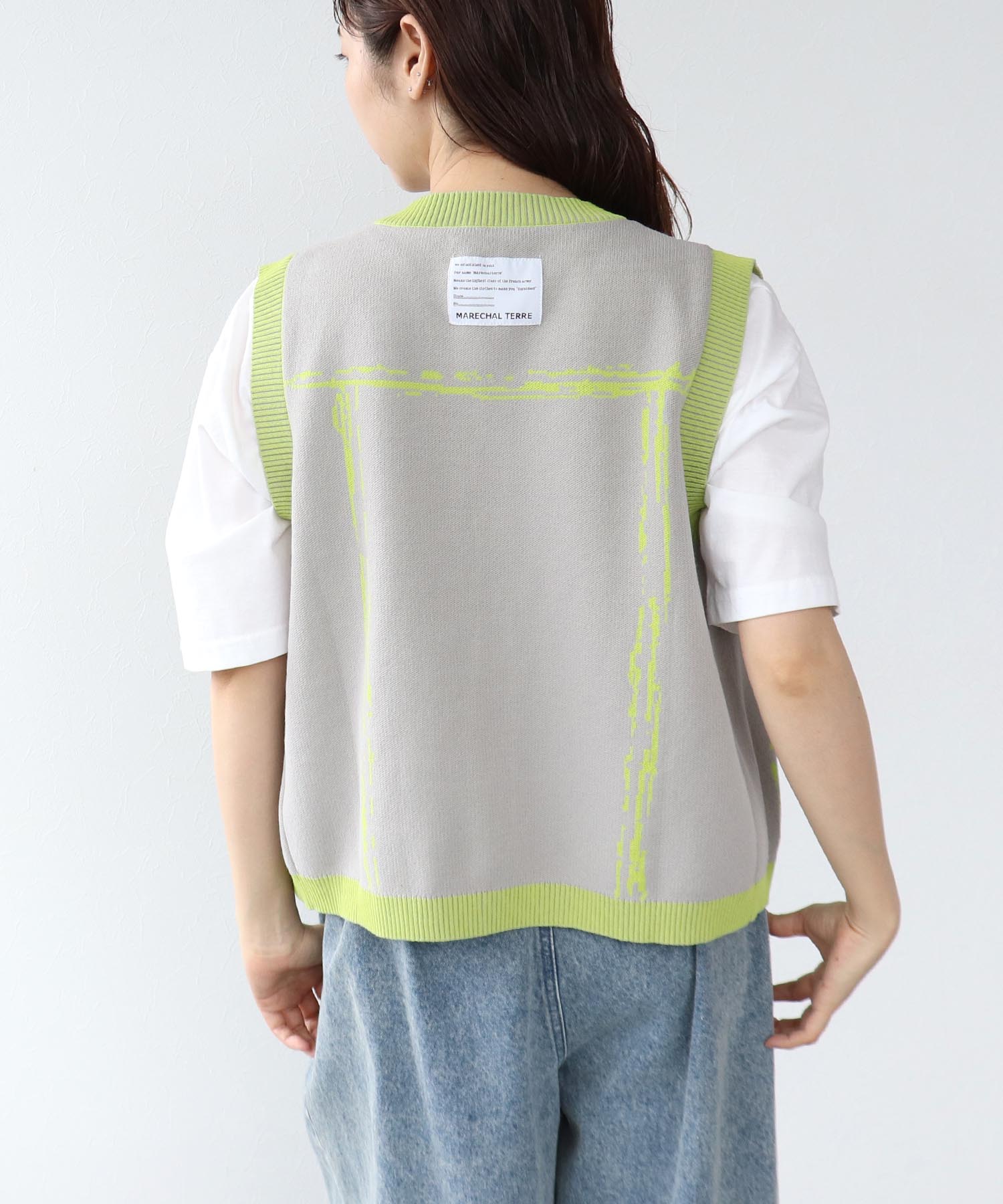 【MARECHAL TERRE】ジャガードベスト