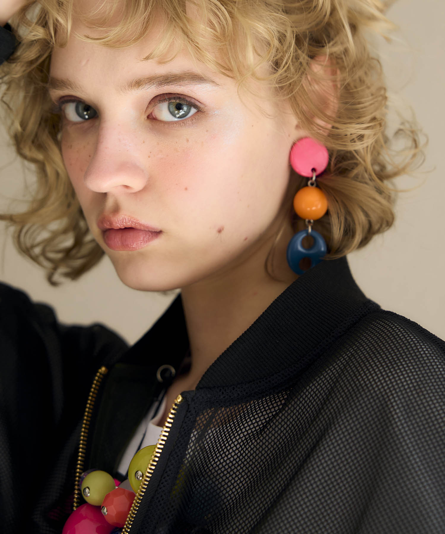 【MABEL】MIXパーツイヤリング