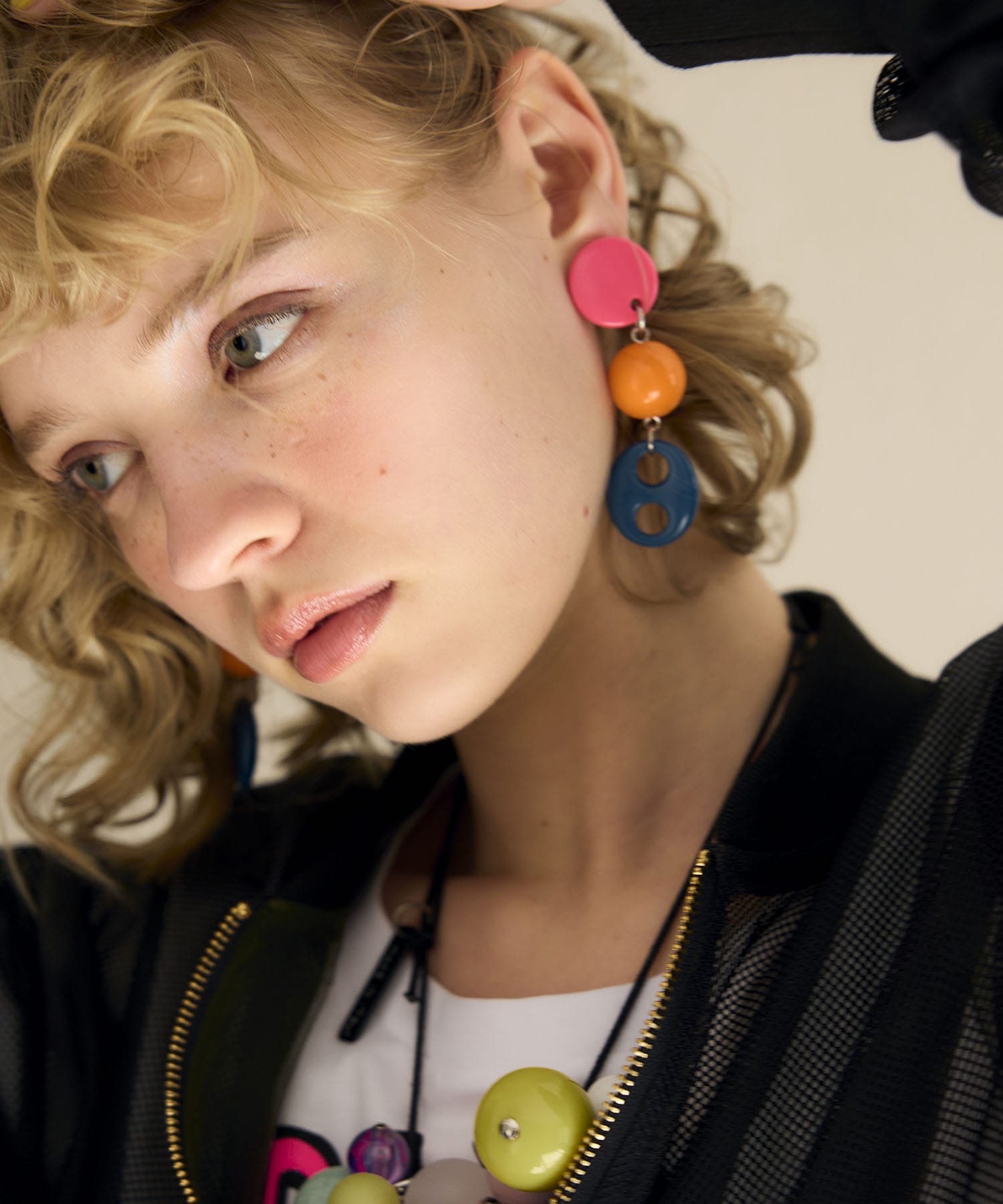 【MABEL】MIXパーツイヤリング