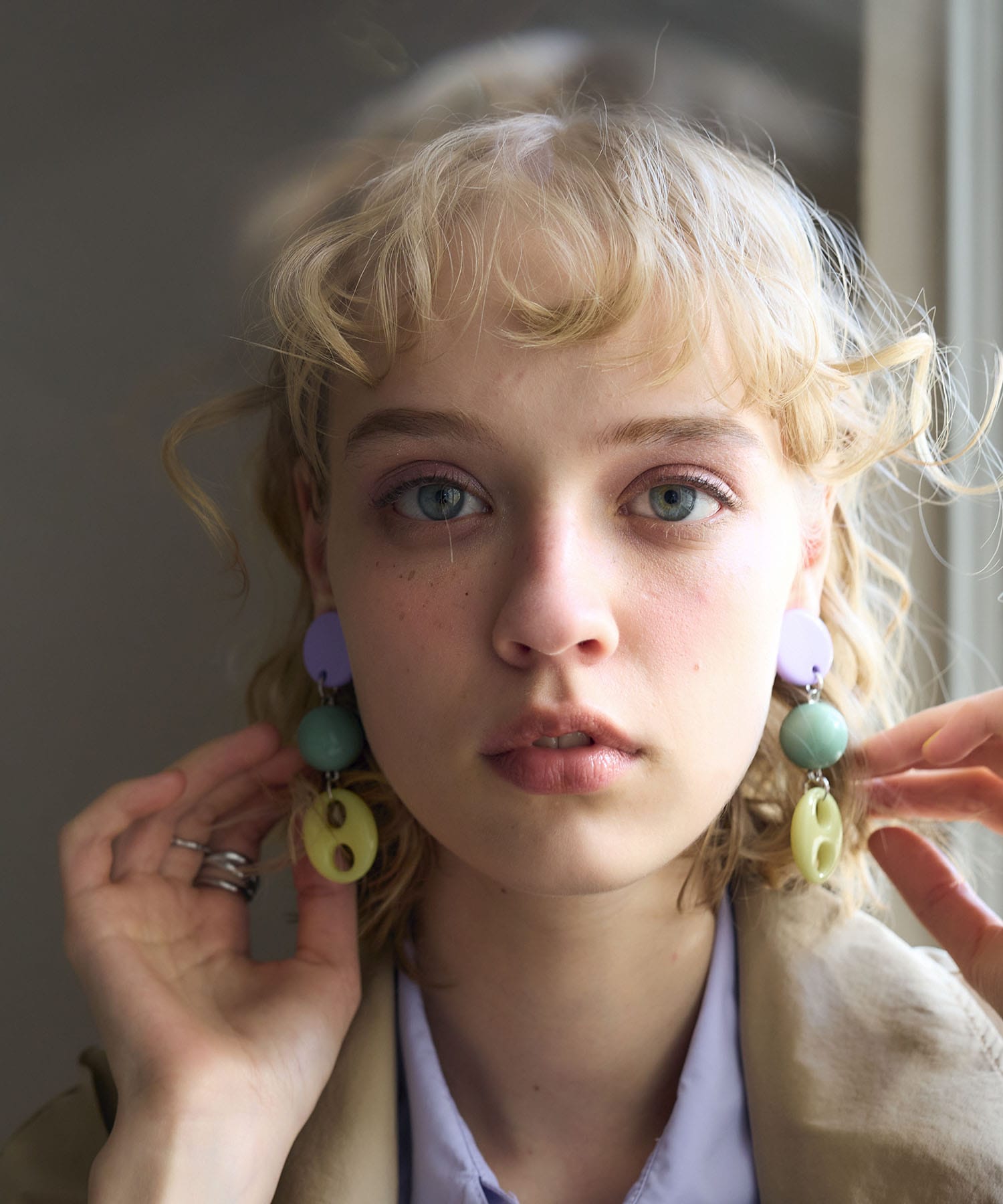 【MABEL】MIXパーツイヤリング